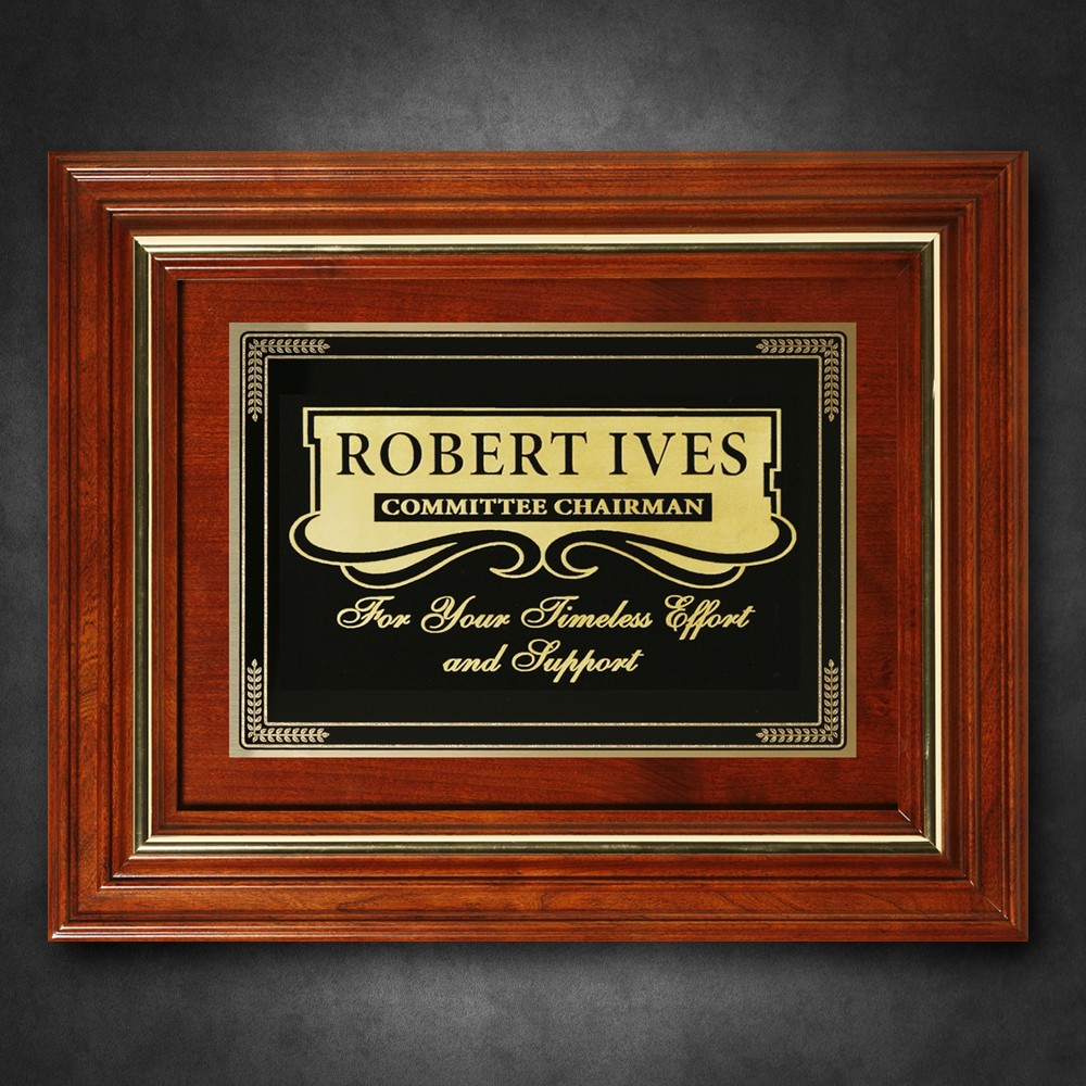 Picture of Americana Plaque 15-3/4" x 12-3/4" with Wood Insert