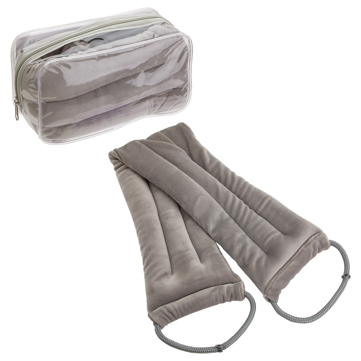 Picture of BeWell™ Flaxseed Heat Therapy Neck/Shoulder Pad with Hand Loops