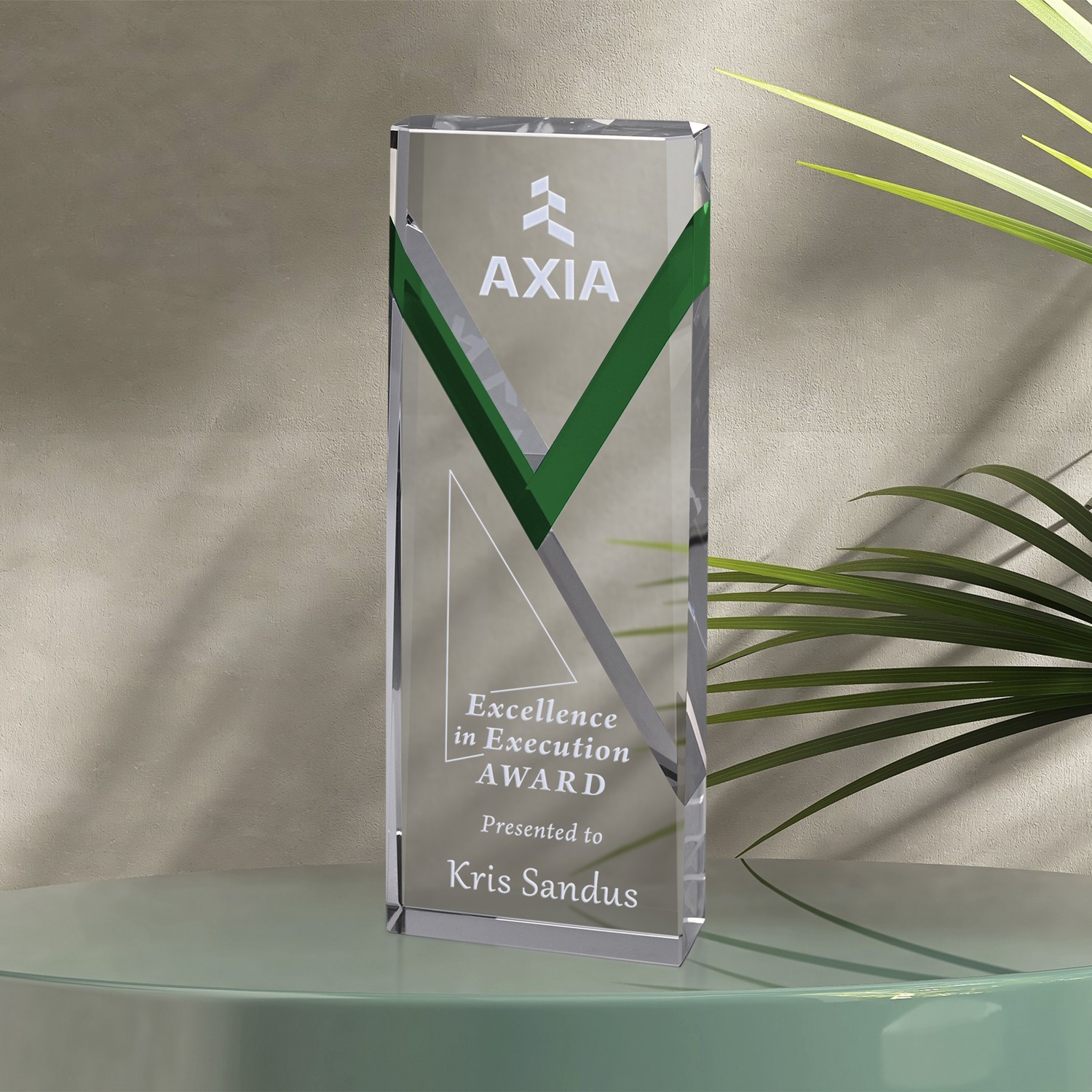 Picture of Celebrate Green Award 8-1/4"