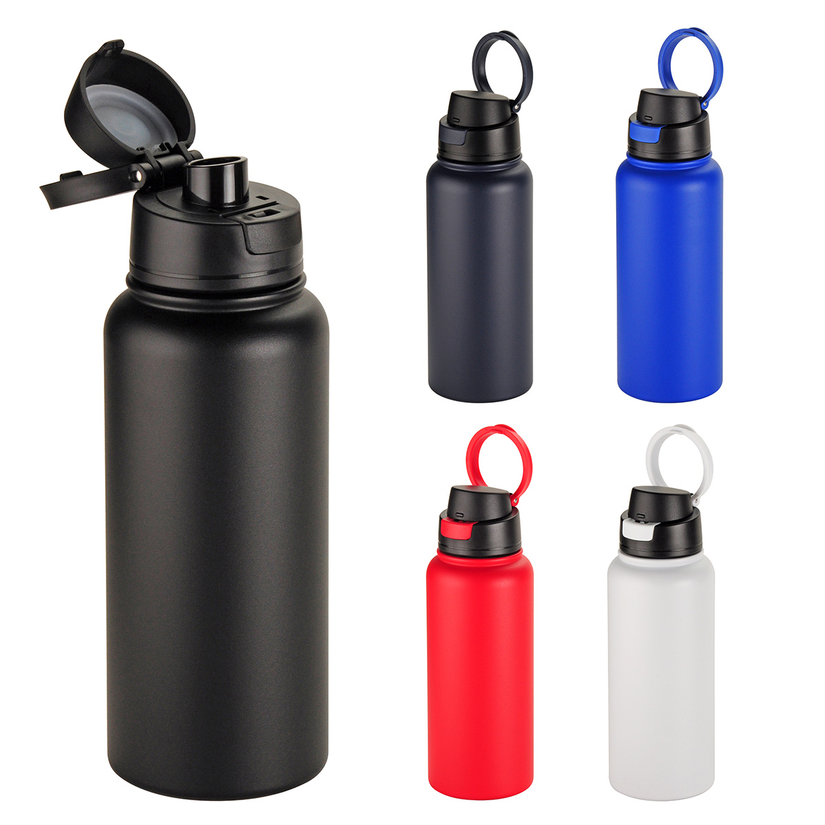 Picture of Cabrio 32 oz Recycled Stainless Steel Vacuum Insulated Bottle