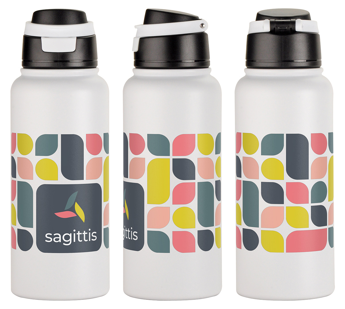 Picture of Cabrio 32 oz Recycled Stainless Steel Vacuum Insulated Bottle
