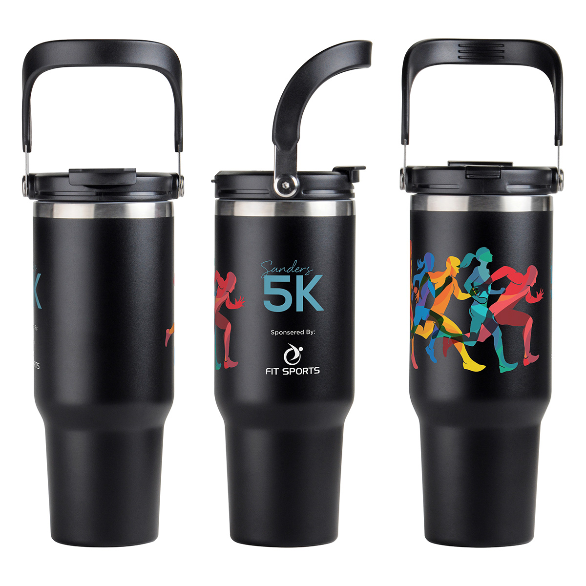 Picture of SENSO® Venture DuoFlow 40 oz Vacuum Insulated Stainless Steel Travel Tumbl