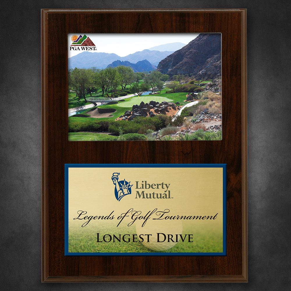 Picture of Picture Plaque Walnut Finish