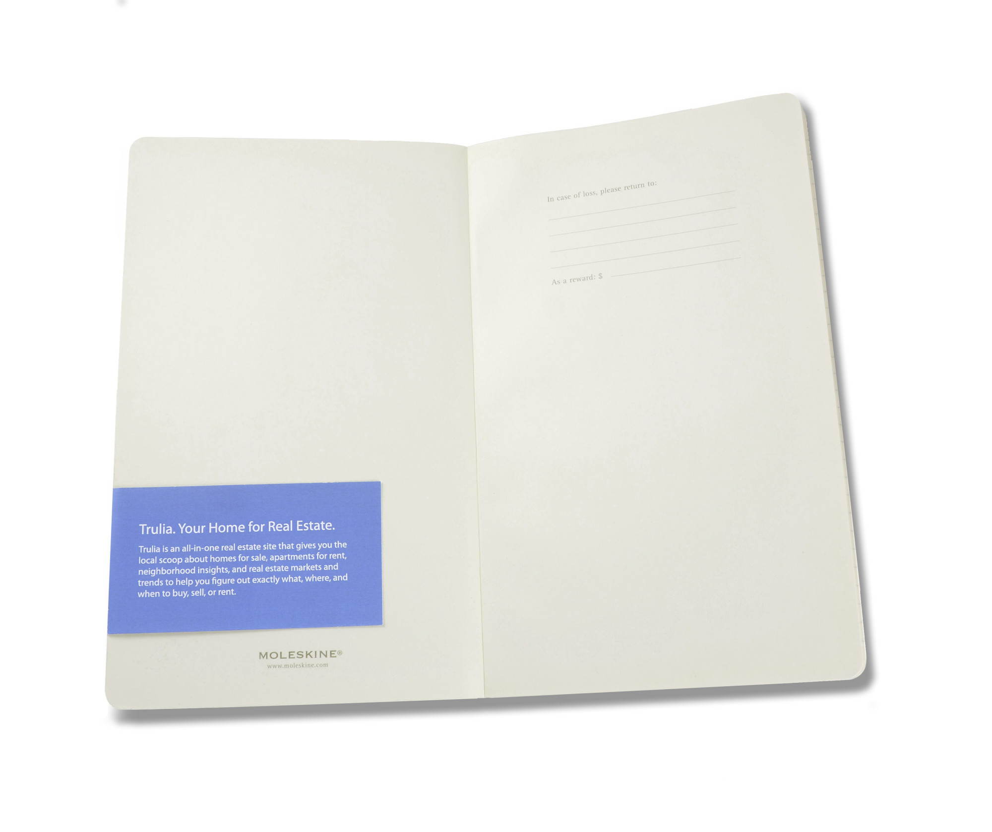 Picture of Moleskine Volant Ruled Large Journal - Black