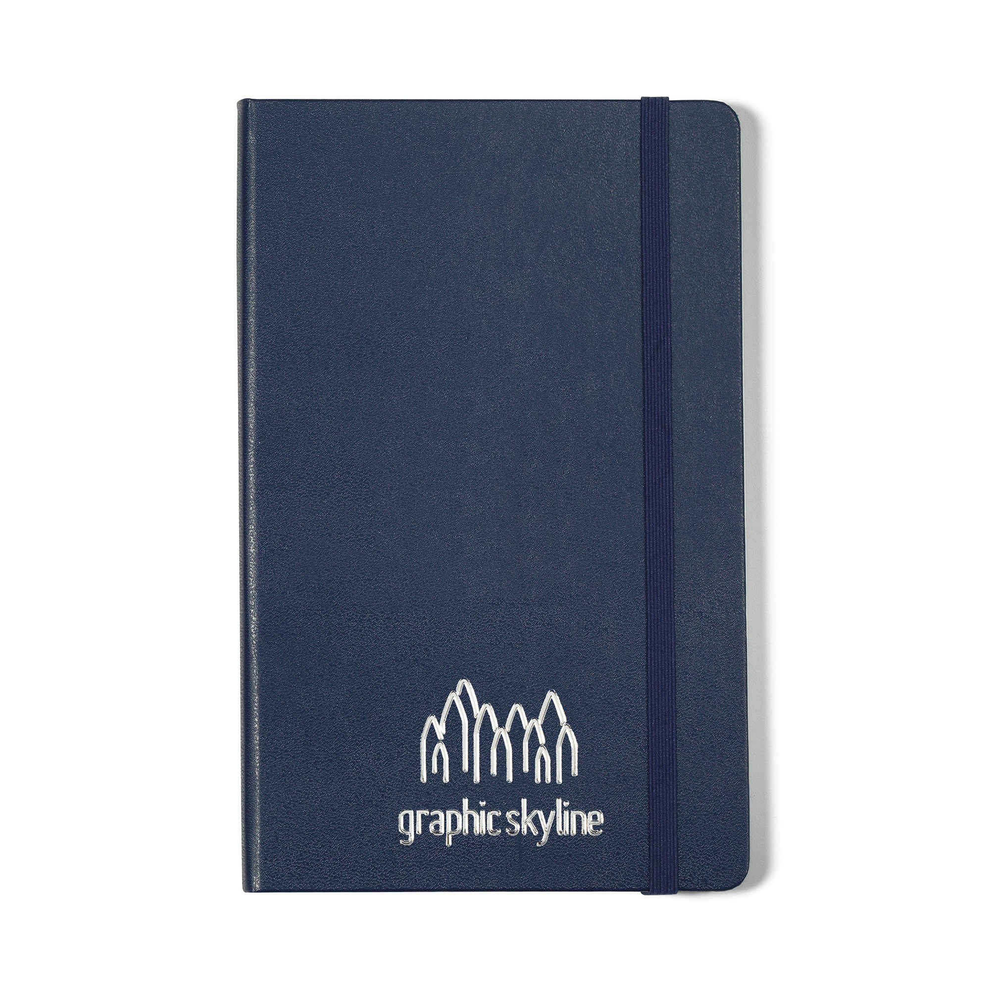 Picture of Moleskine Large Notebook and GO Pen Gift Set - Navy Blue