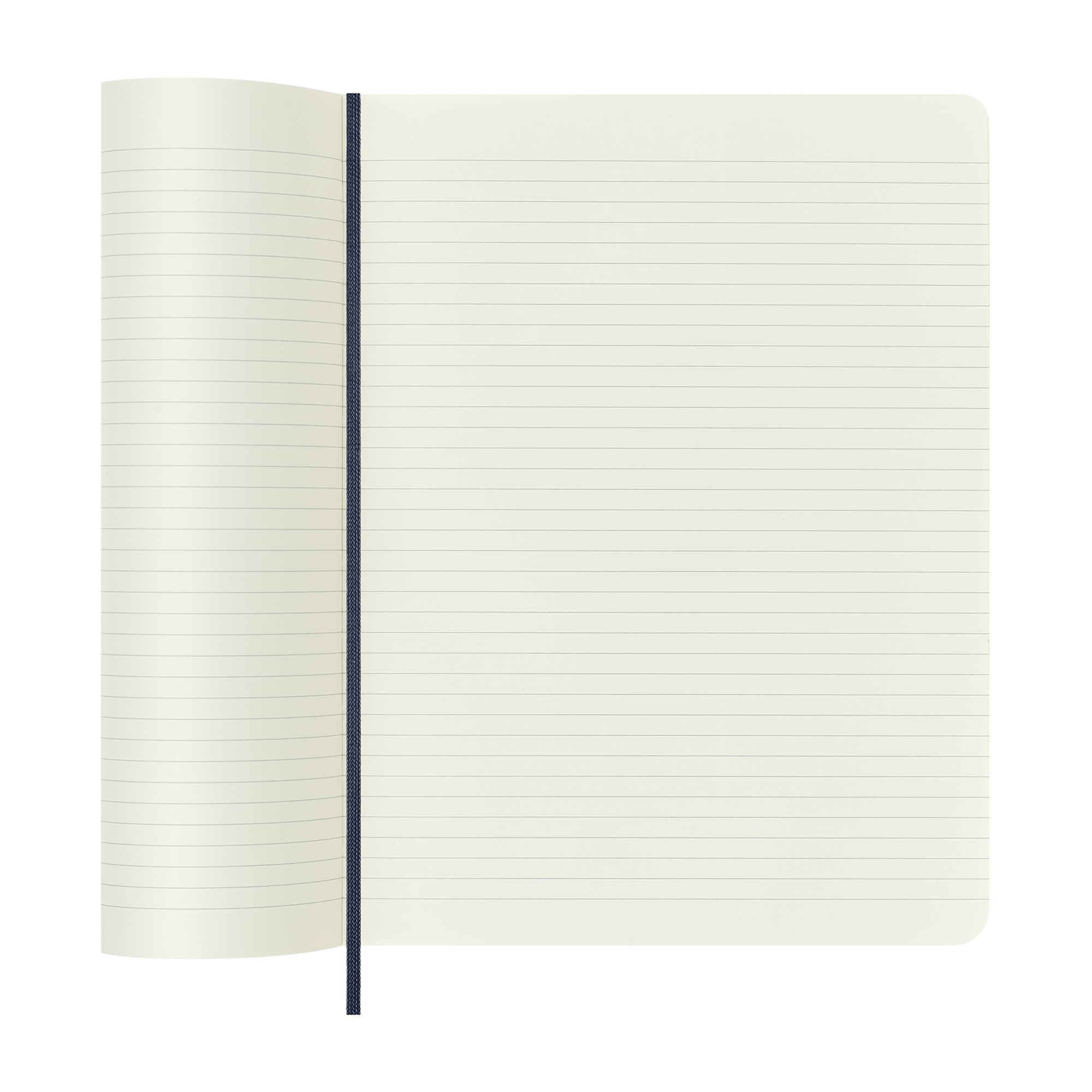 Picture of Moleskine Soft Cover Ruled X-Large Notebook - Sapphire Blue