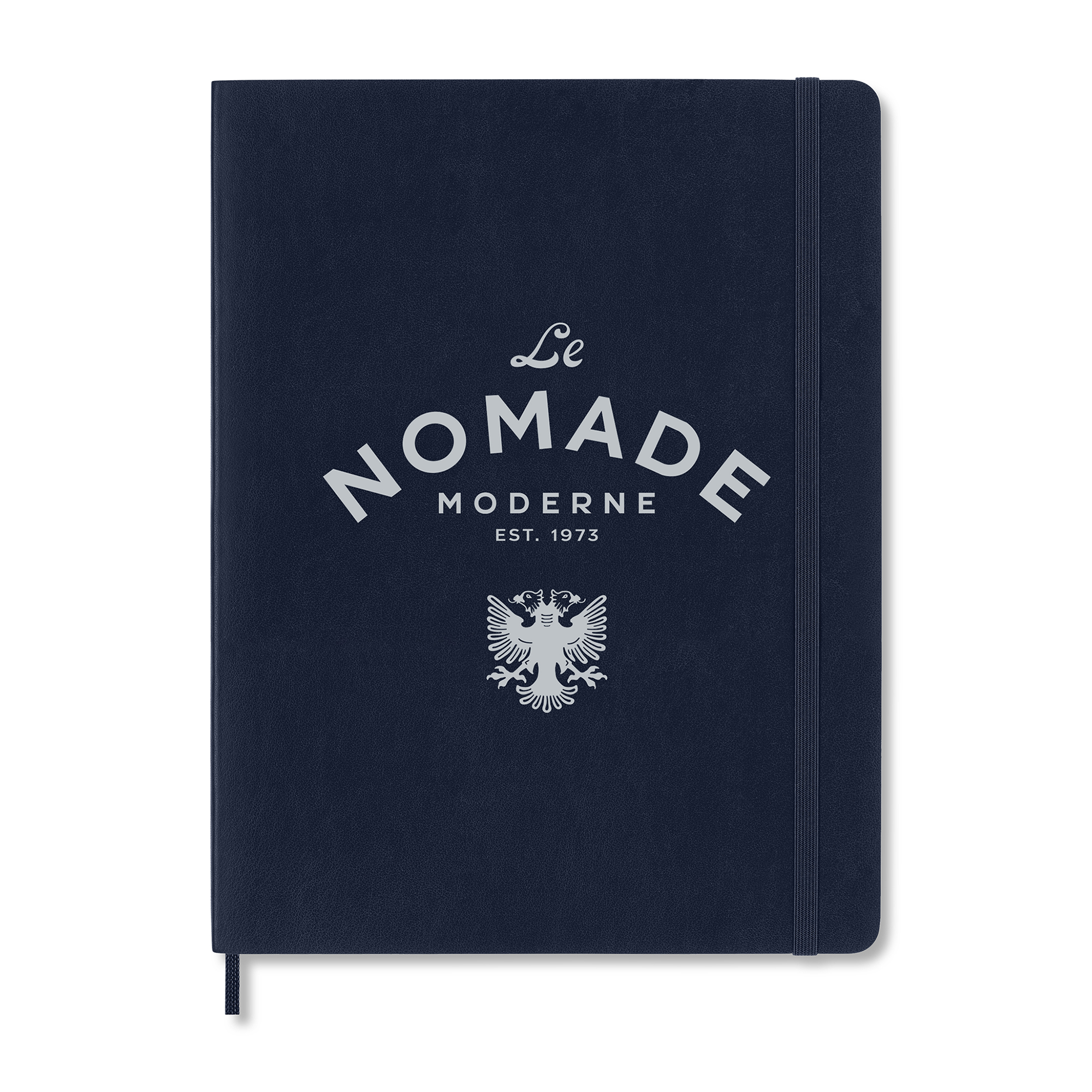 Picture of Moleskine Soft Cover Ruled X-Large Notebook - Sapphire Blue