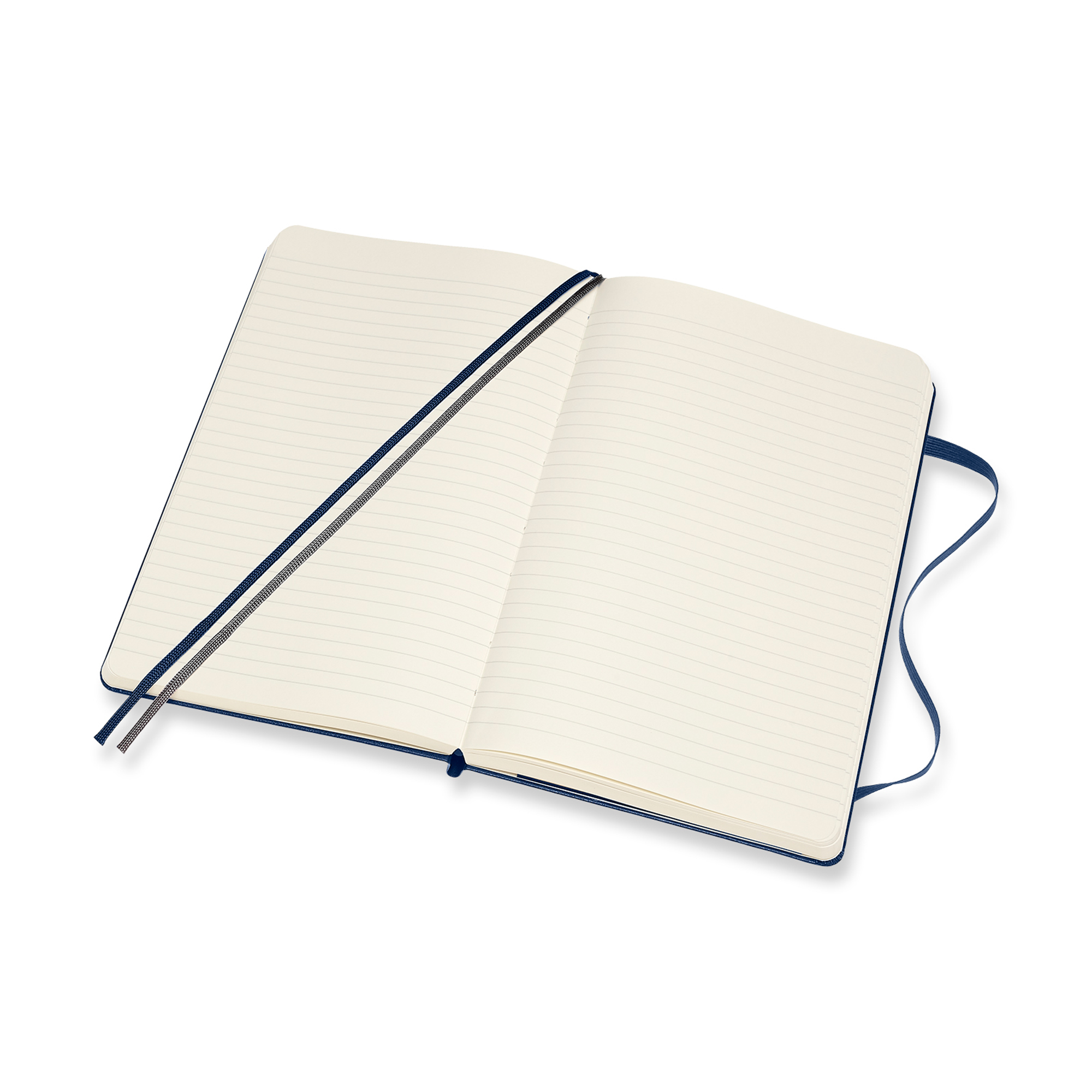 Picture of Moleskine Hard Cover Ruled Large Expanded Notebook - Sapphire Blue