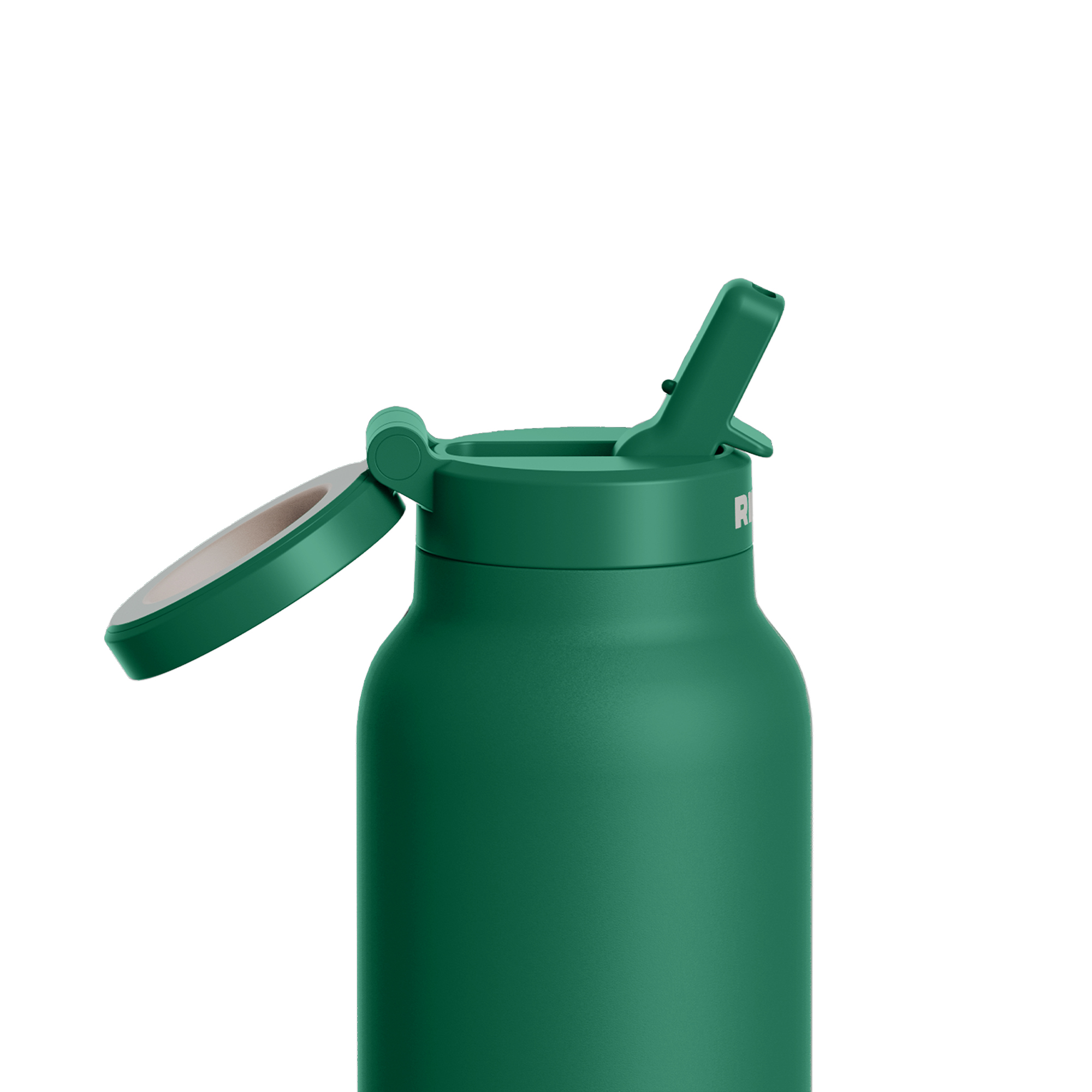 Picture of RINGO Pro Water Bottle with Magnetic Booster Ring - 24 Oz. - Green
