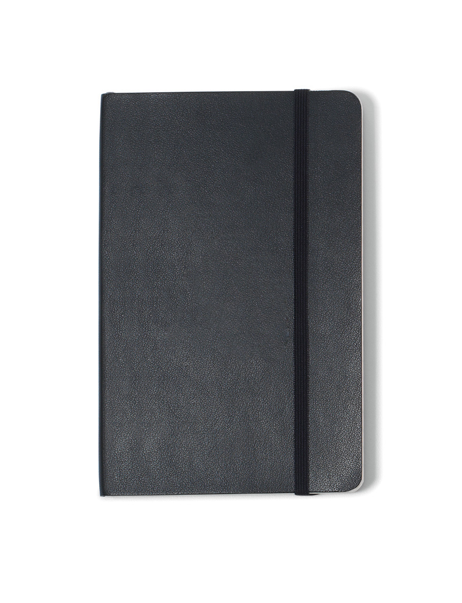 Picture of Moleskine Soft Cover Ruled Pocket Notebook - Black