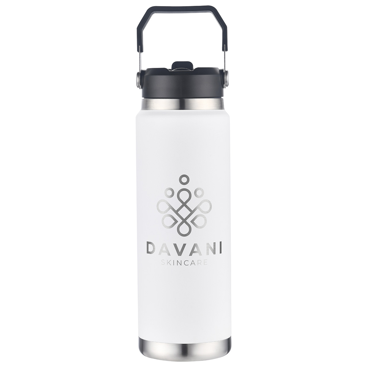 Picture of Senago 30 oz Vacuum Insulated Stainless Steel Bottle with Build-in Straw