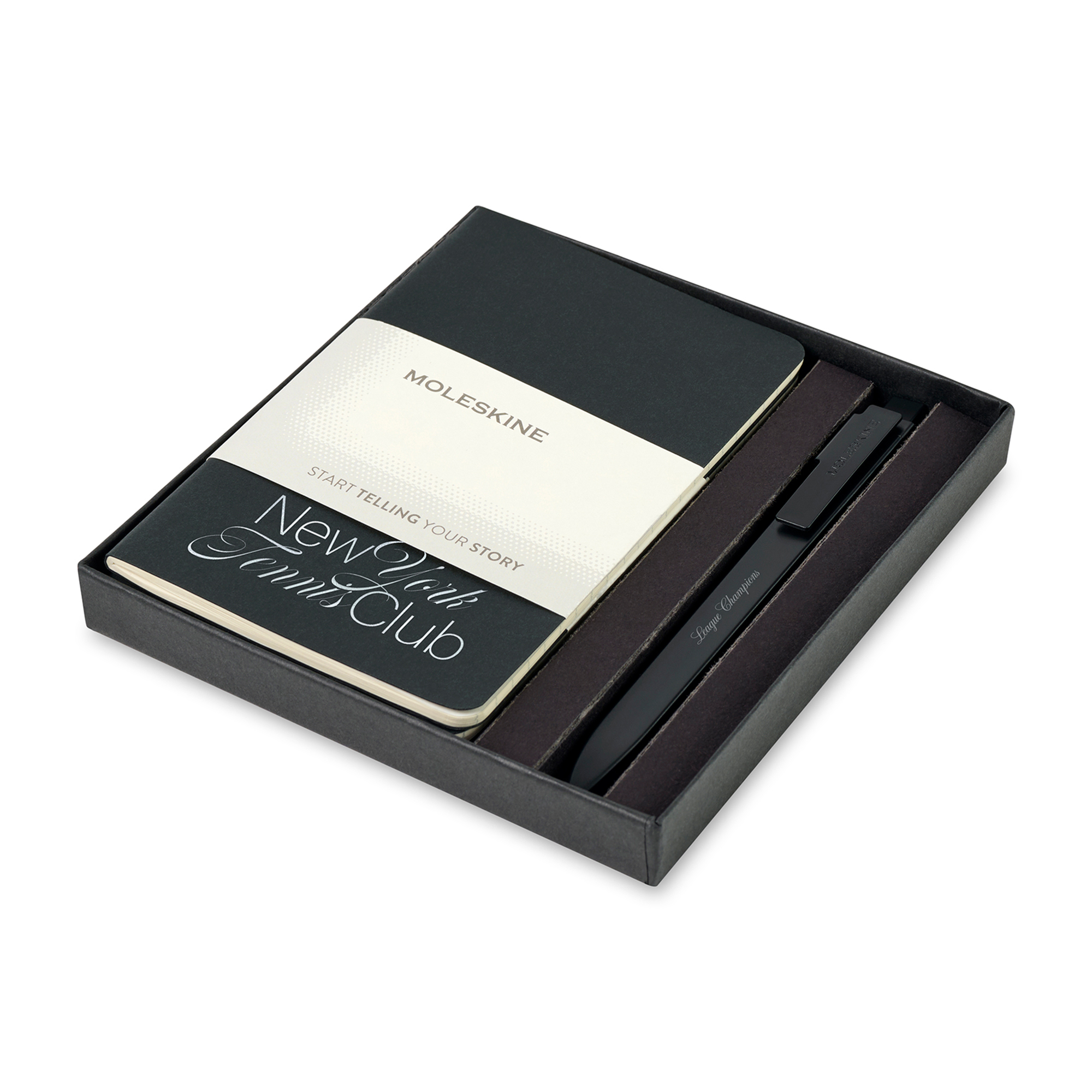 Picture of Moleskine Pocket Cahier and GO Pen Gift Set - Black