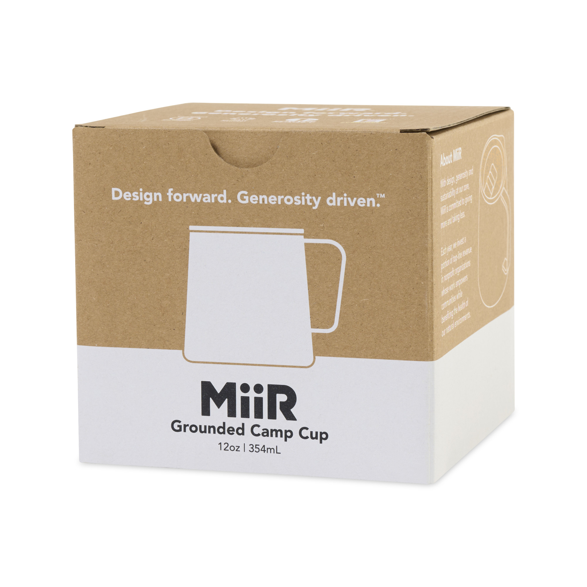 Picture of MiiR Grounded Camp Cup - 12 Oz. - White Powder