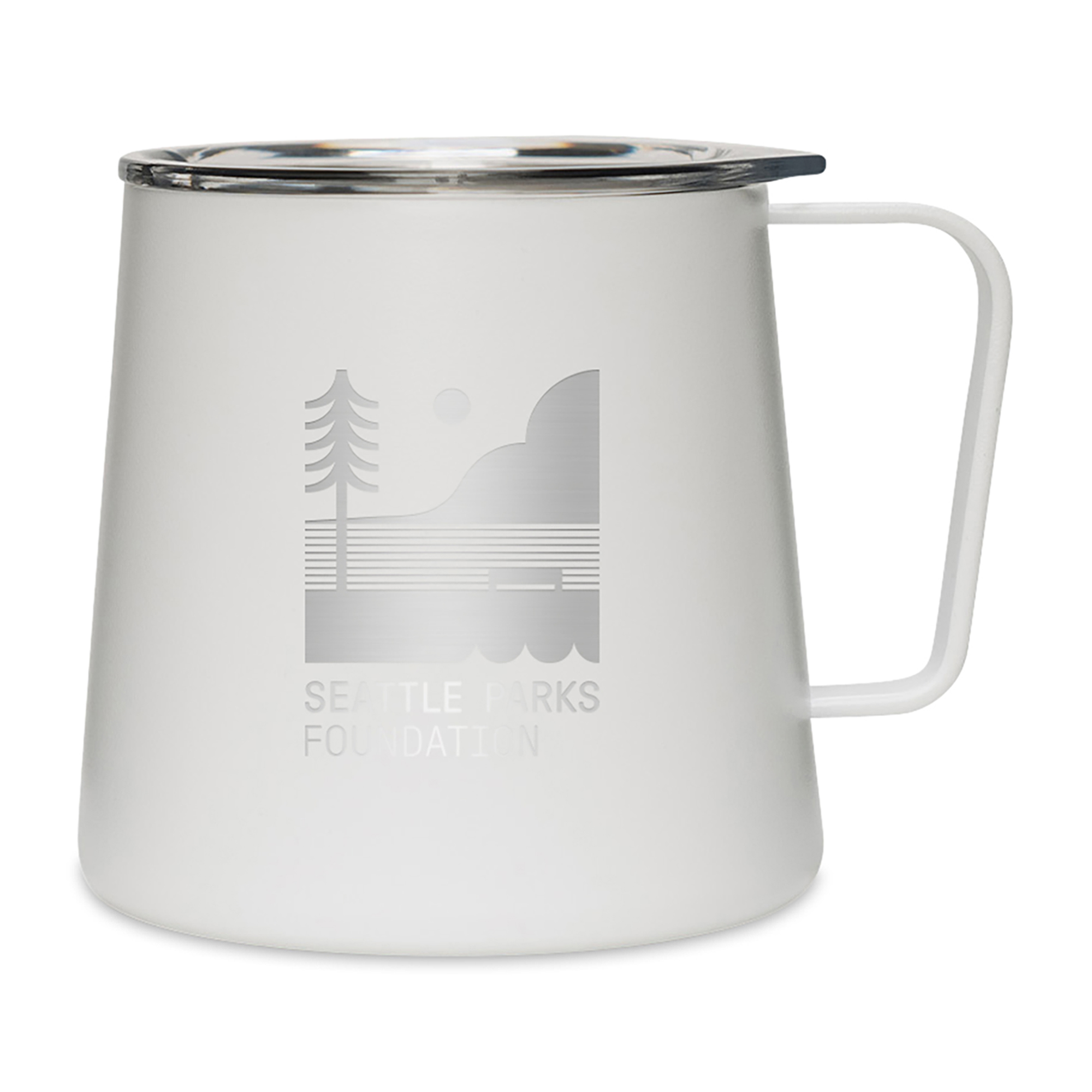 Picture of MiiR Grounded Camp Cup - 12 Oz. - White Powder