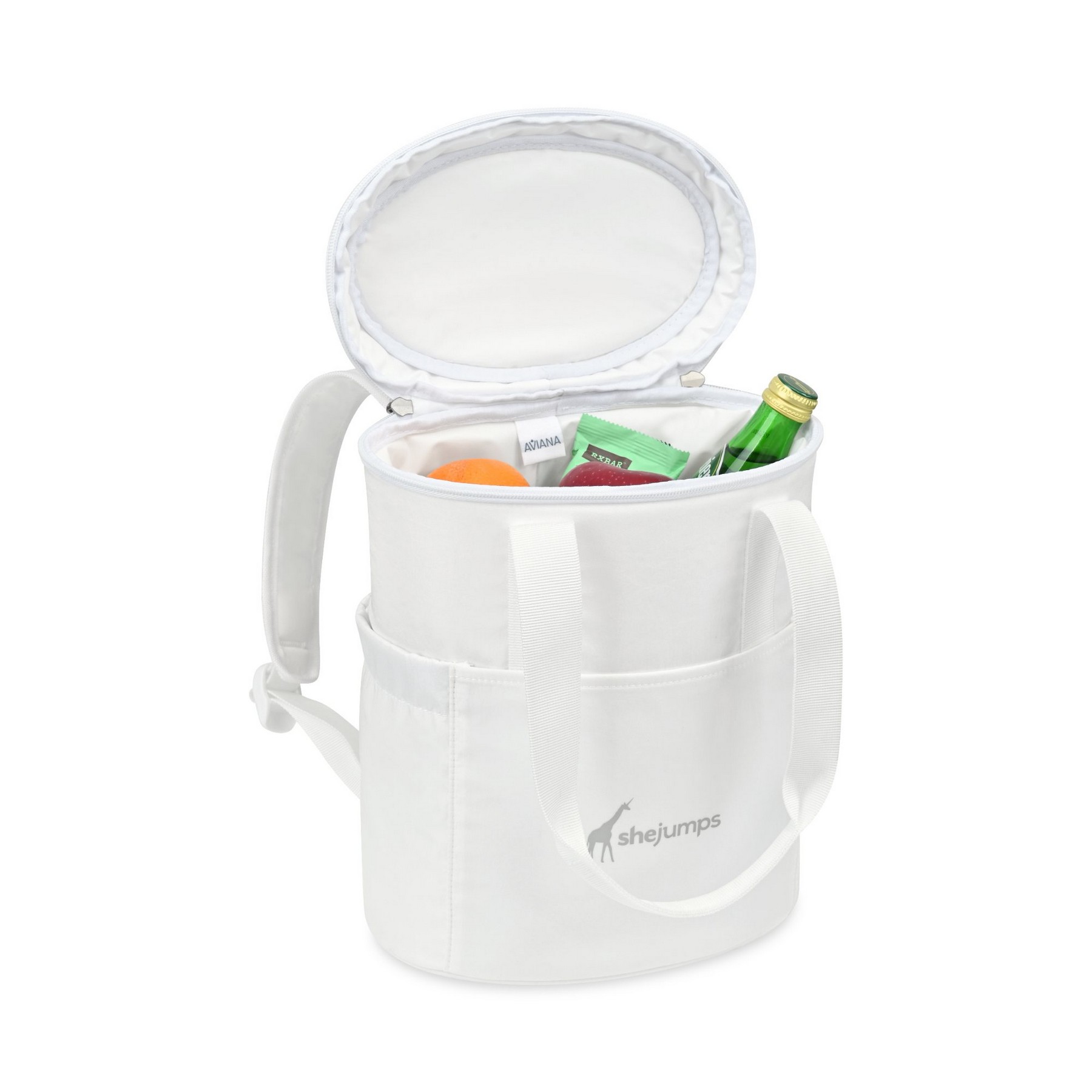 Picture of Aviana Rowan Recycled Nylon Tote Pack Cooler - AWARE - Marshmallow