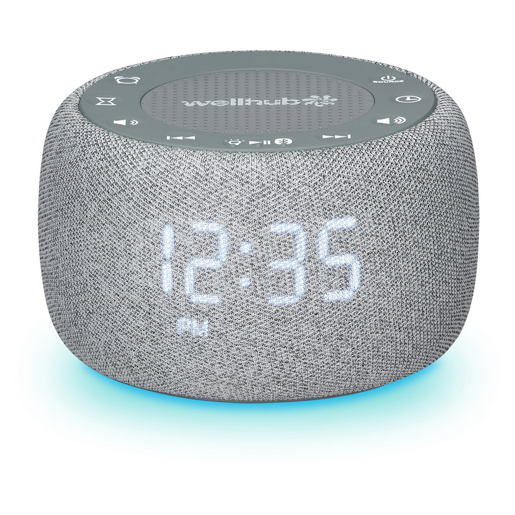 Picture of iLive Gentle Wake Alarm Clock White Noise Machine - Earl Grey