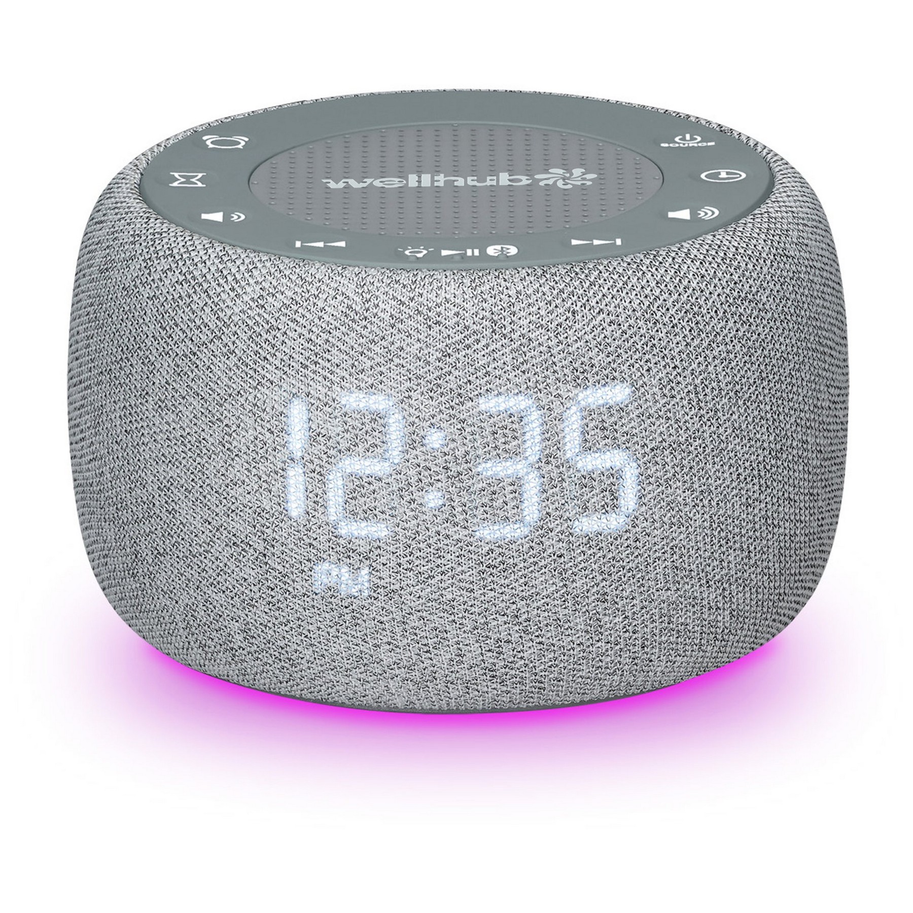 Picture of iLive Gentle Wake Alarm Clock White Noise Machine - Earl Grey