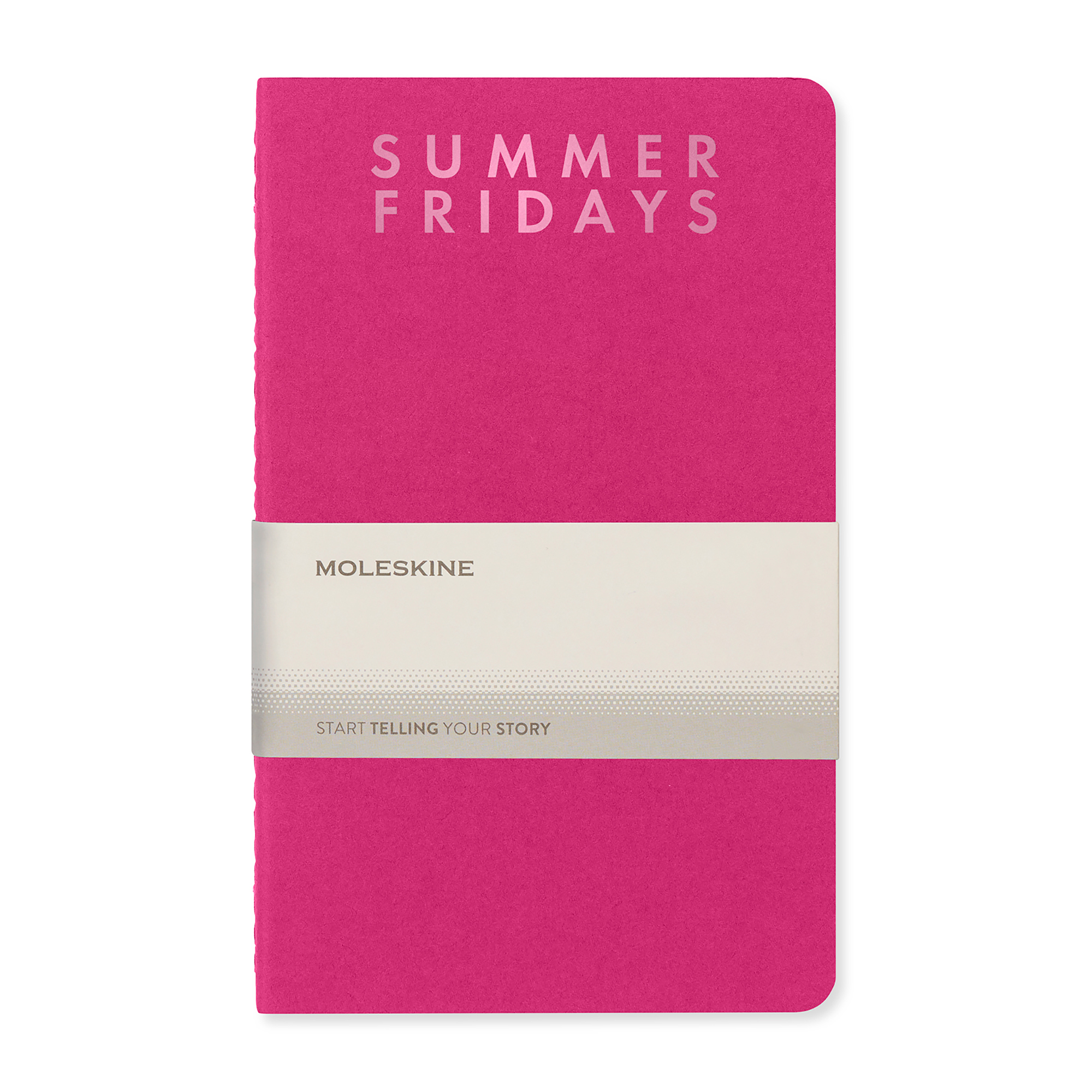Picture of Moleskine Cahier Ruled Large Journal - Kinetic Pink