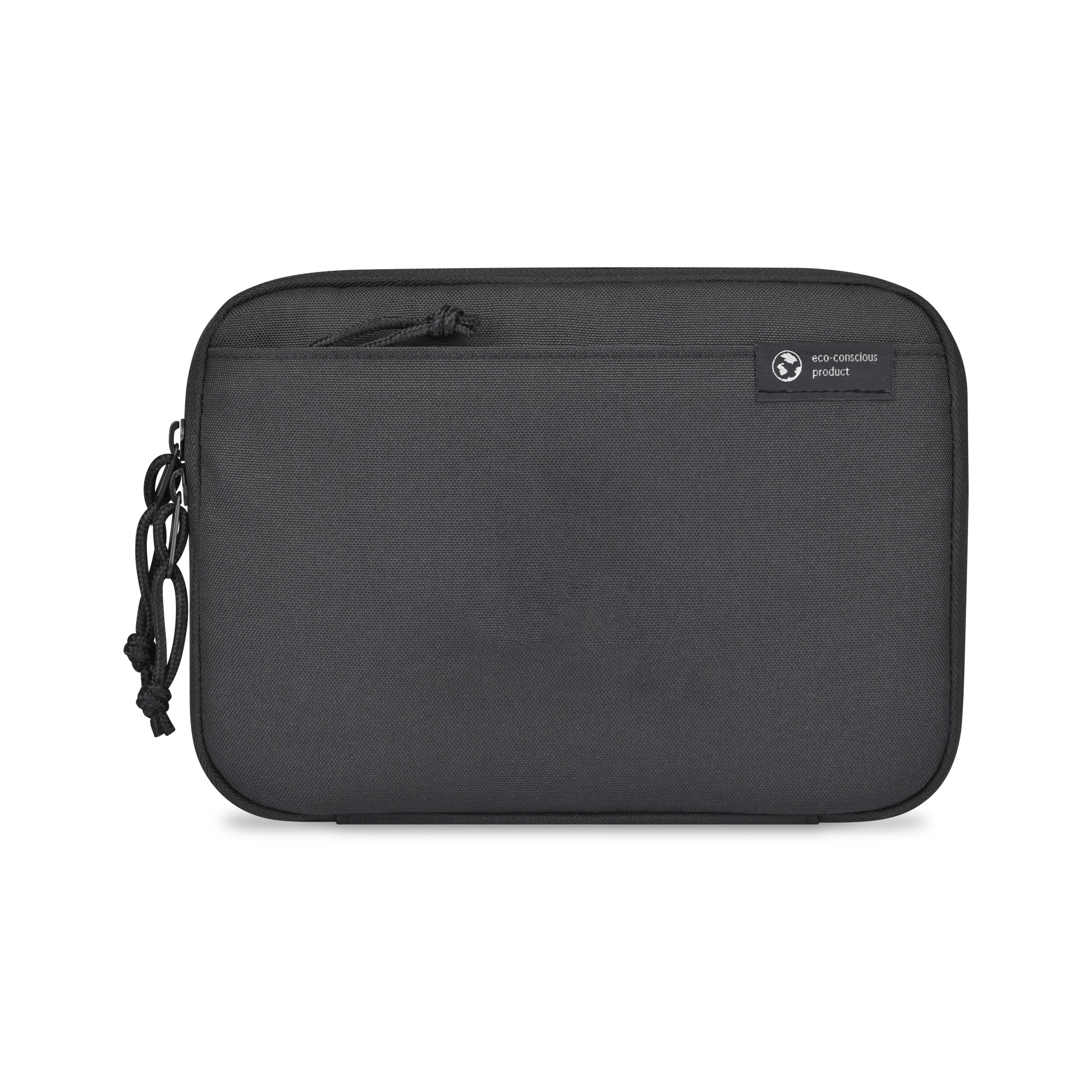 Picture of Renew Recycled rPET Slim Tech Organizer - AWARE - Black