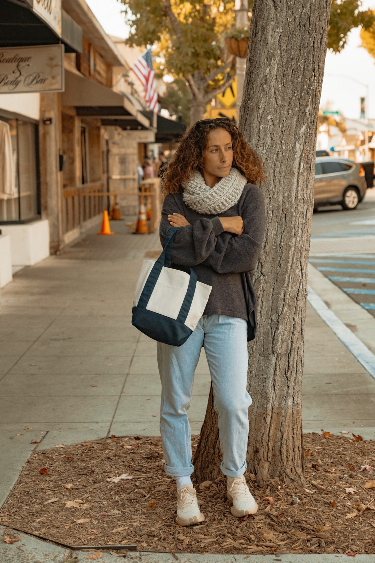 Picture of Mini Canvas Tote - True Navy