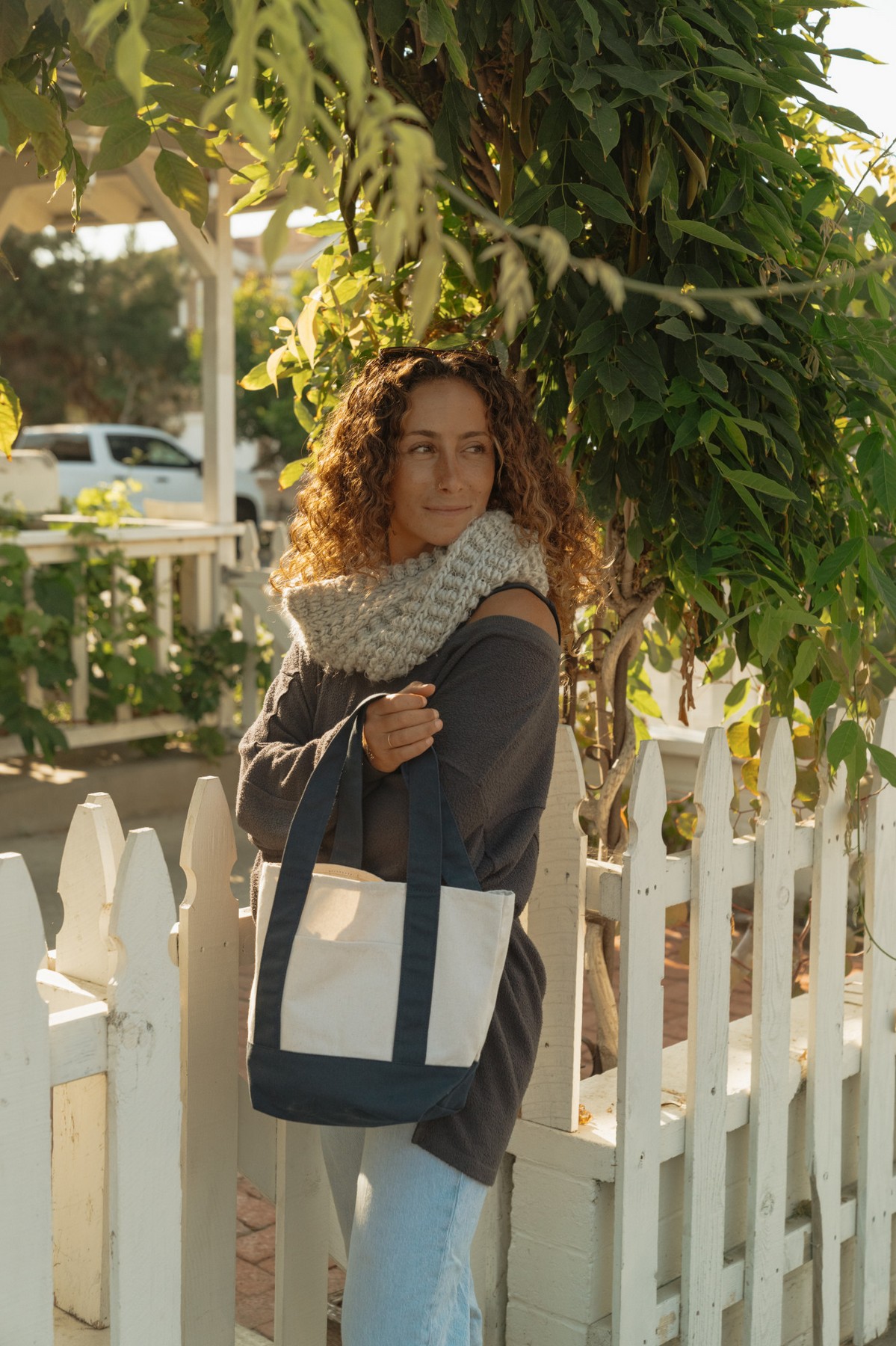 Picture of Mini Canvas Tote - True Navy