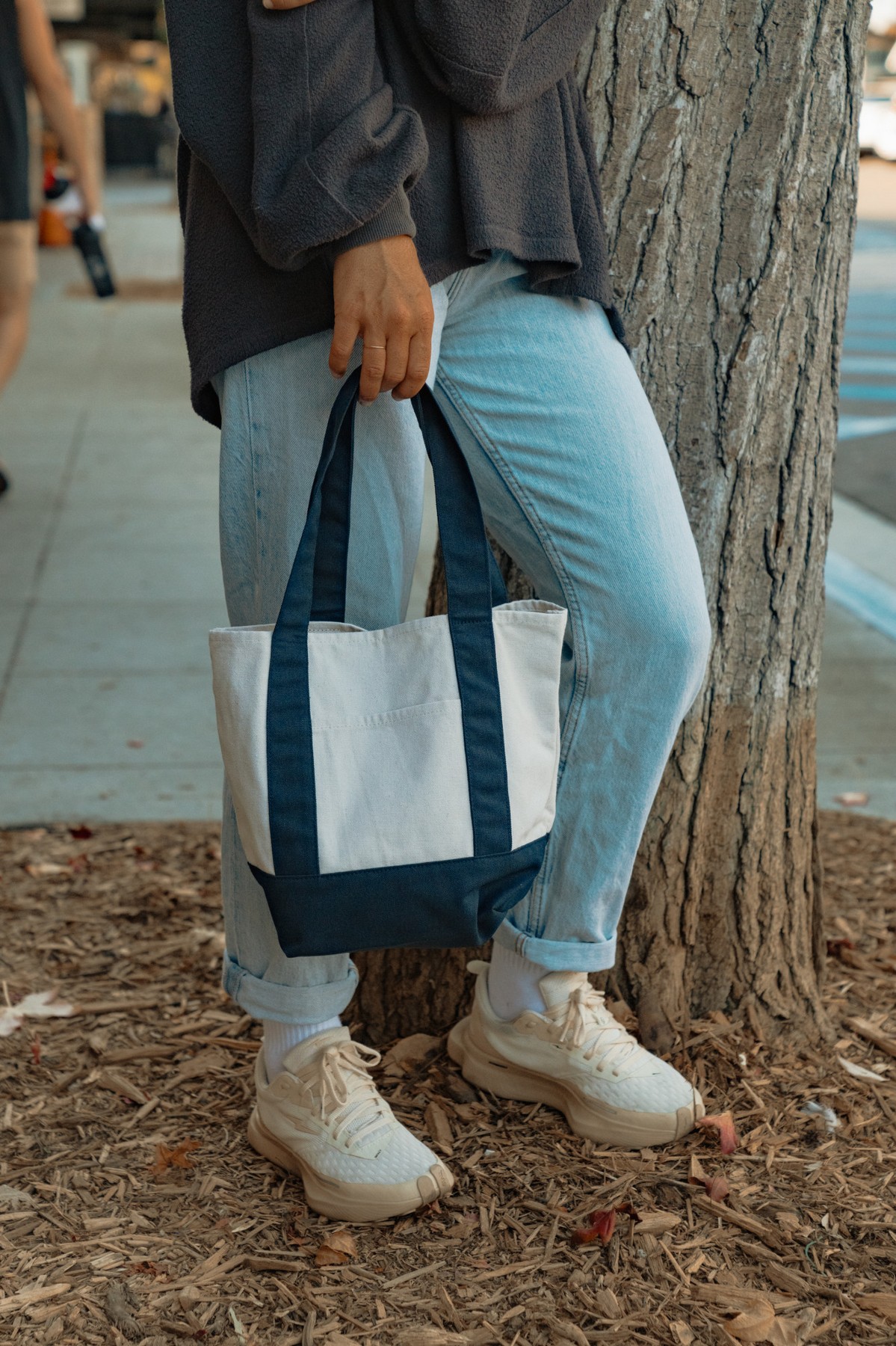 Picture of Mini Canvas Tote - True Navy