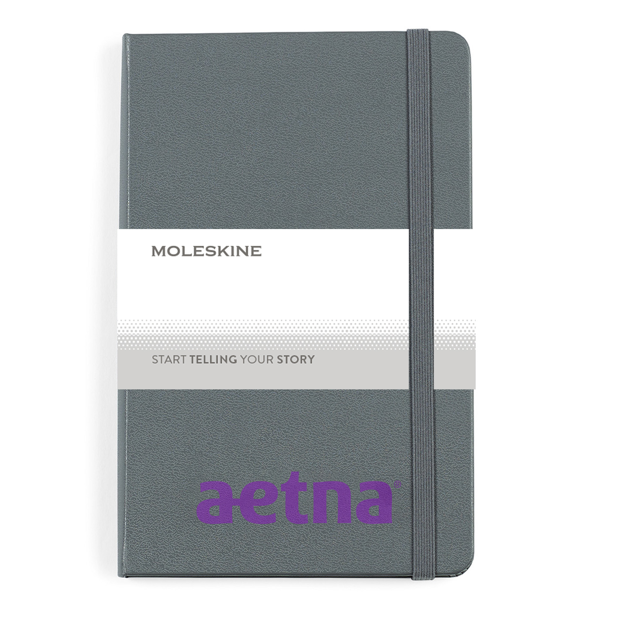 Picture of Moleskine Hard Cover Ruled Medium Notebook - Slate Grey