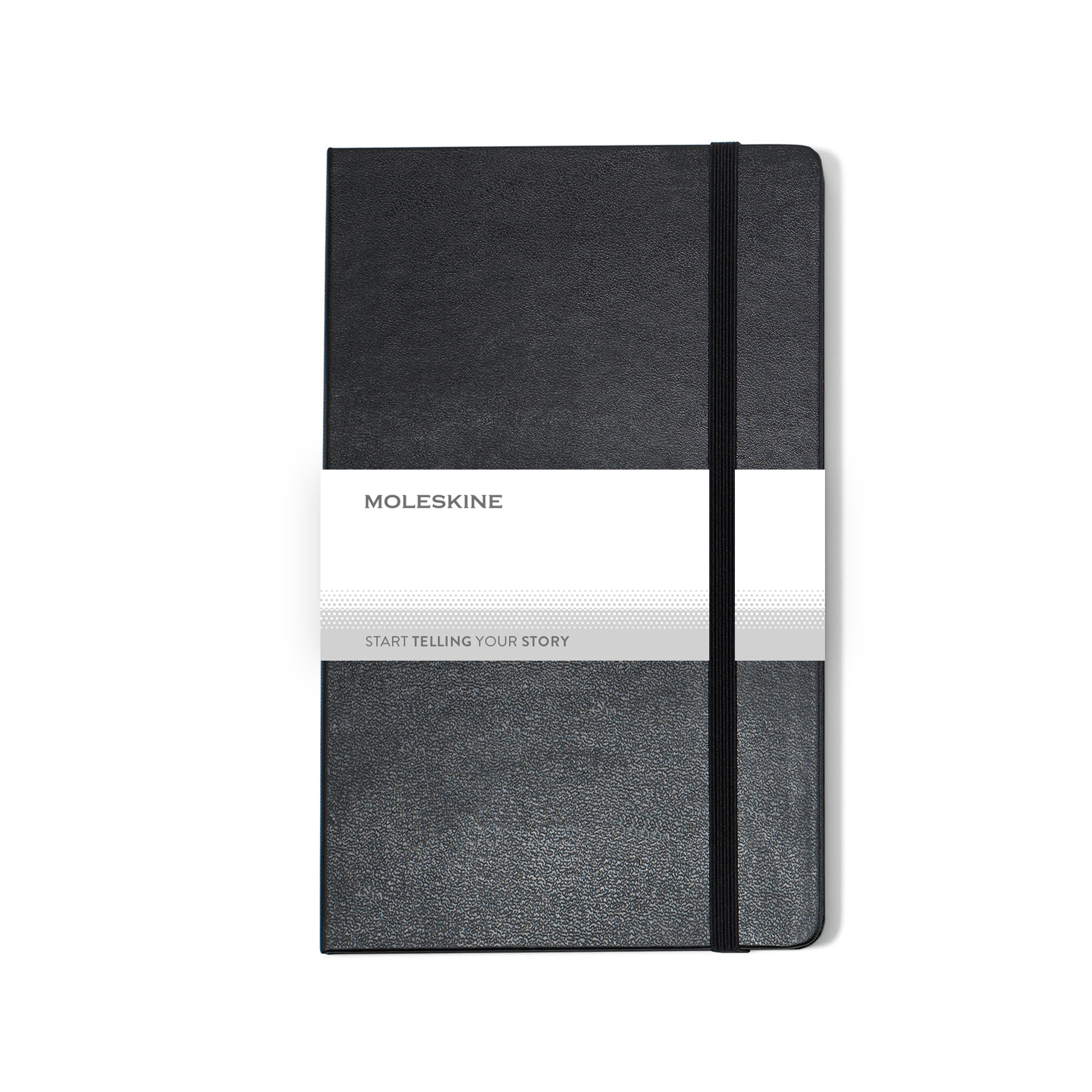 Picture of Moleskine Hard Cover Plain Large Notebook - Black
