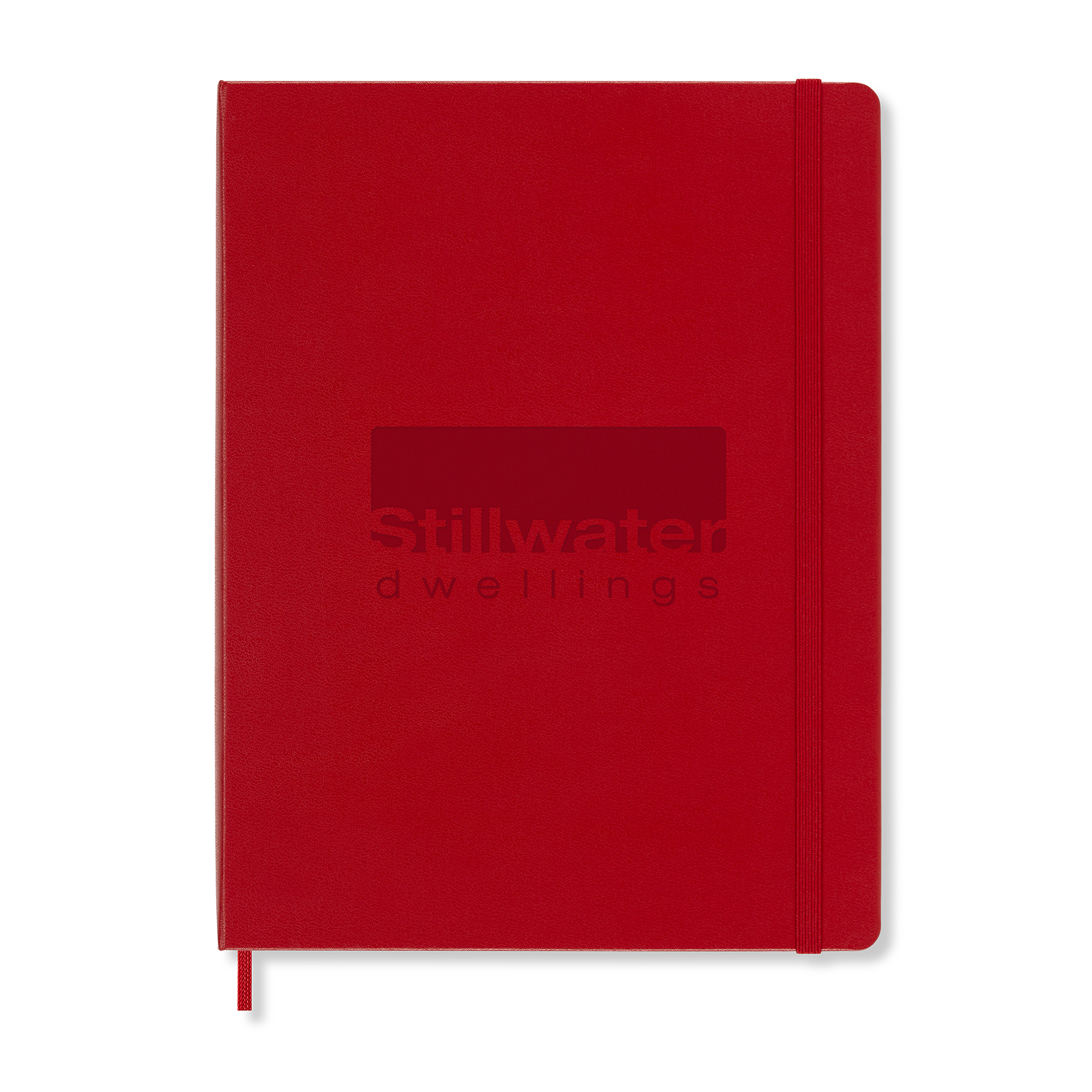 Picture of Moleskine Hard Cover Ruled X-Large Notebook - Scarlet Red