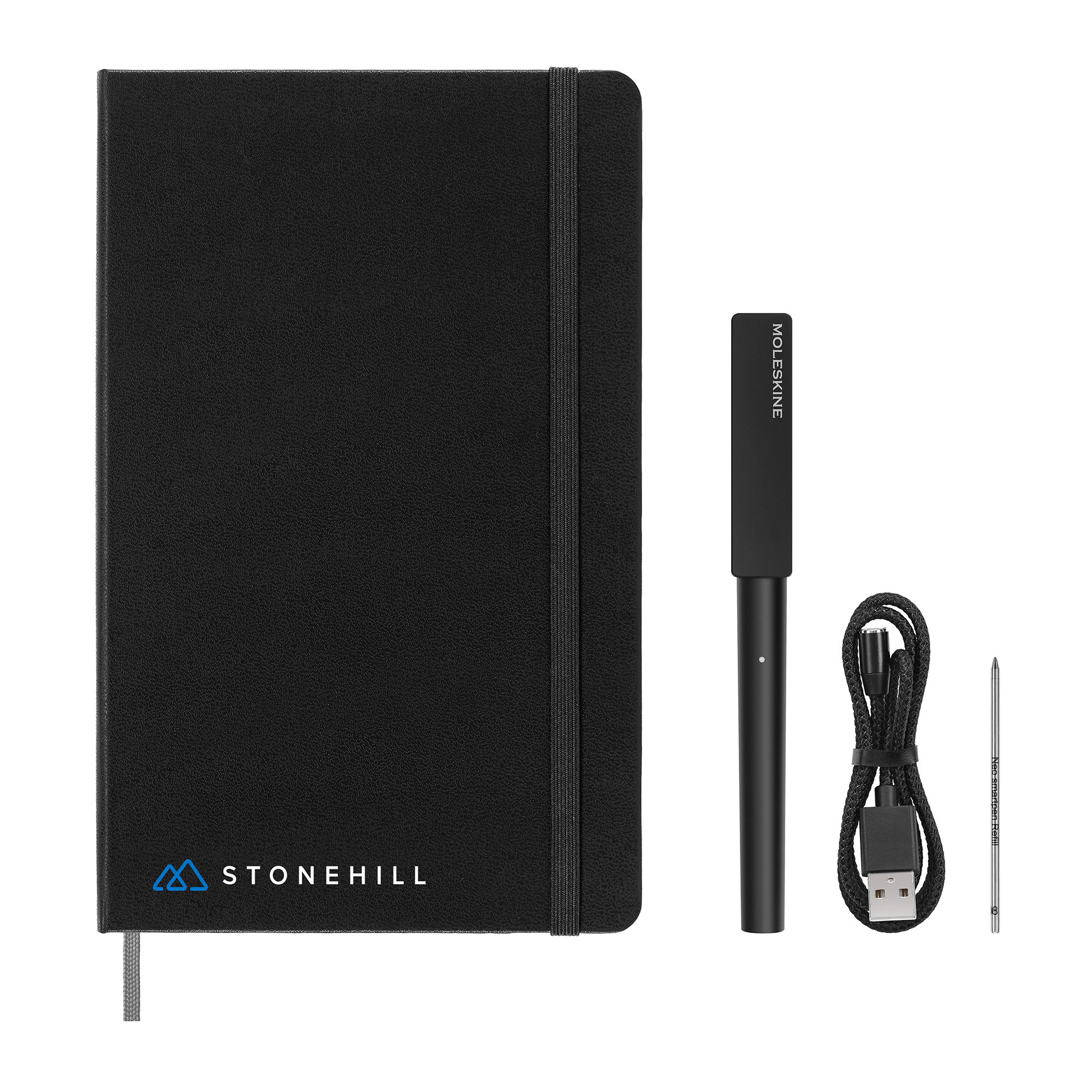 Picture of Moleskine Smart Writing Set - Ruled Large - Black