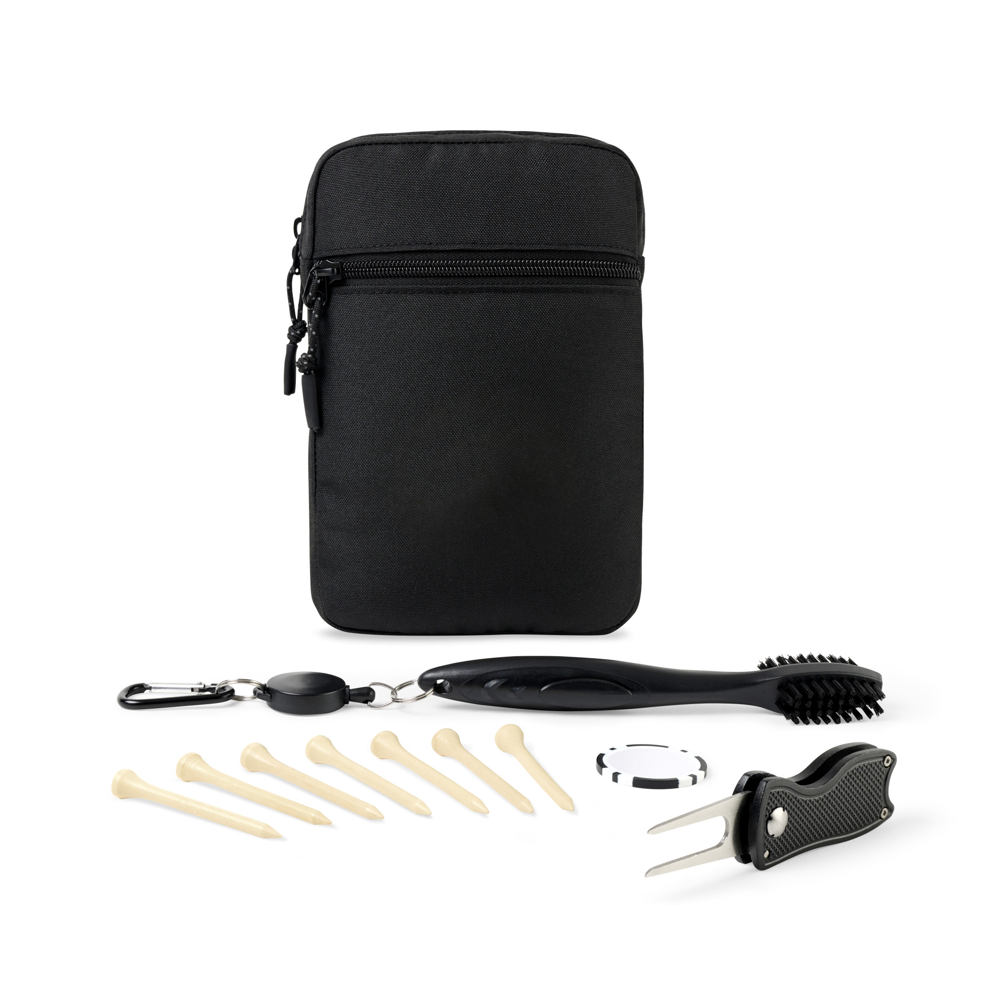 Picture of Golf Links Recycled rPET Essential Kit - Black