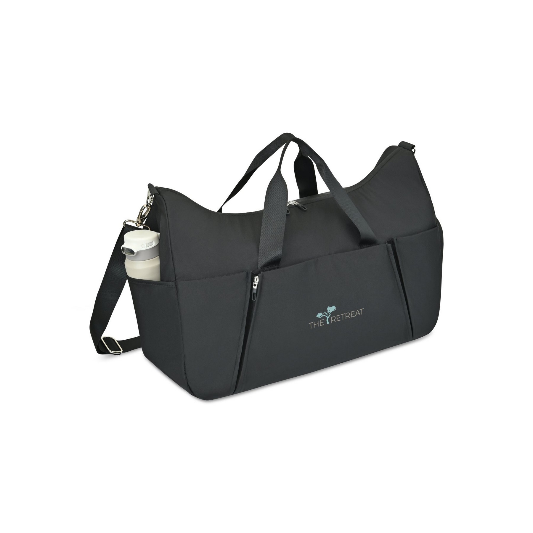 Picture of Well Studio Recycled Nylon Duffel - AWARE - Black