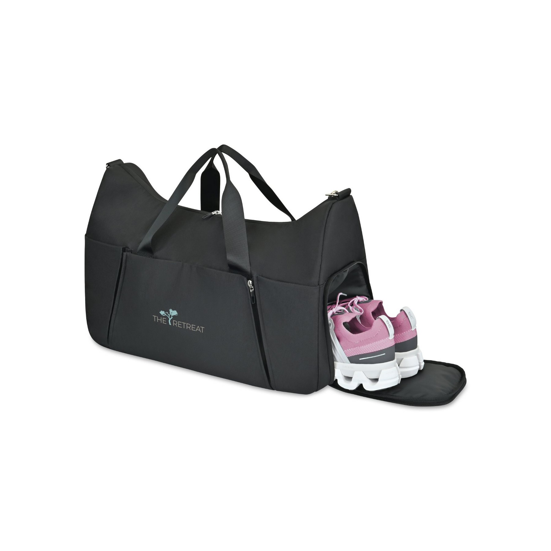 Picture of Well Studio Recycled Nylon Duffel - AWARE - Black