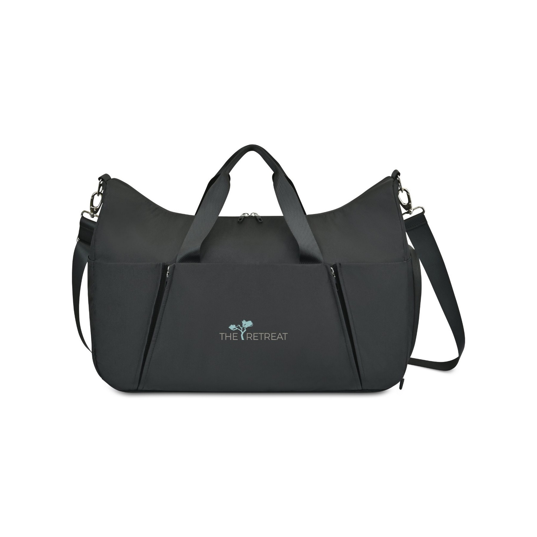 Picture of Well Studio Recycled Nylon Duffel - AWARE - Black