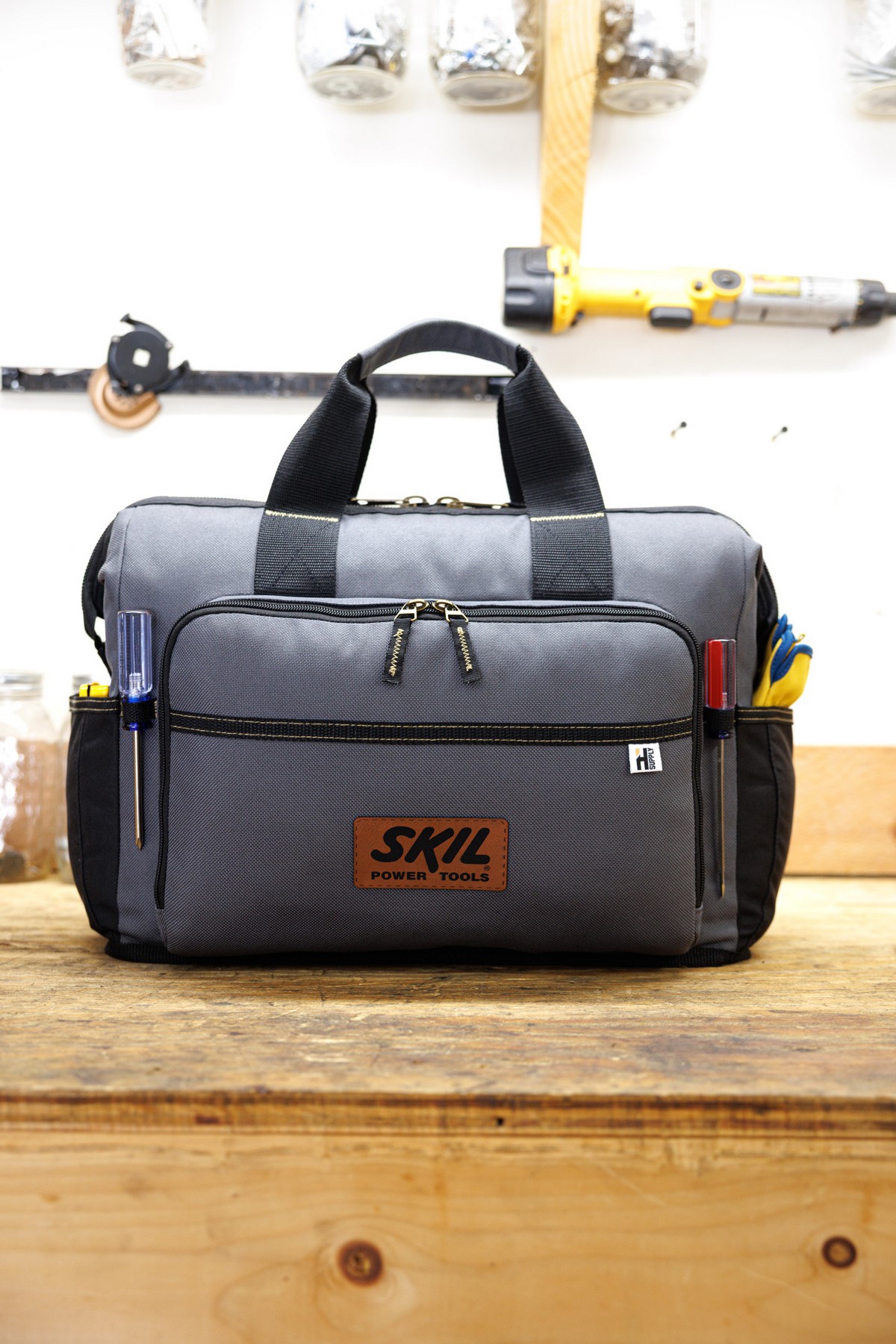 Picture of Heritage Supply Pro Recycled rPET Tool Bag - Dark Grey
