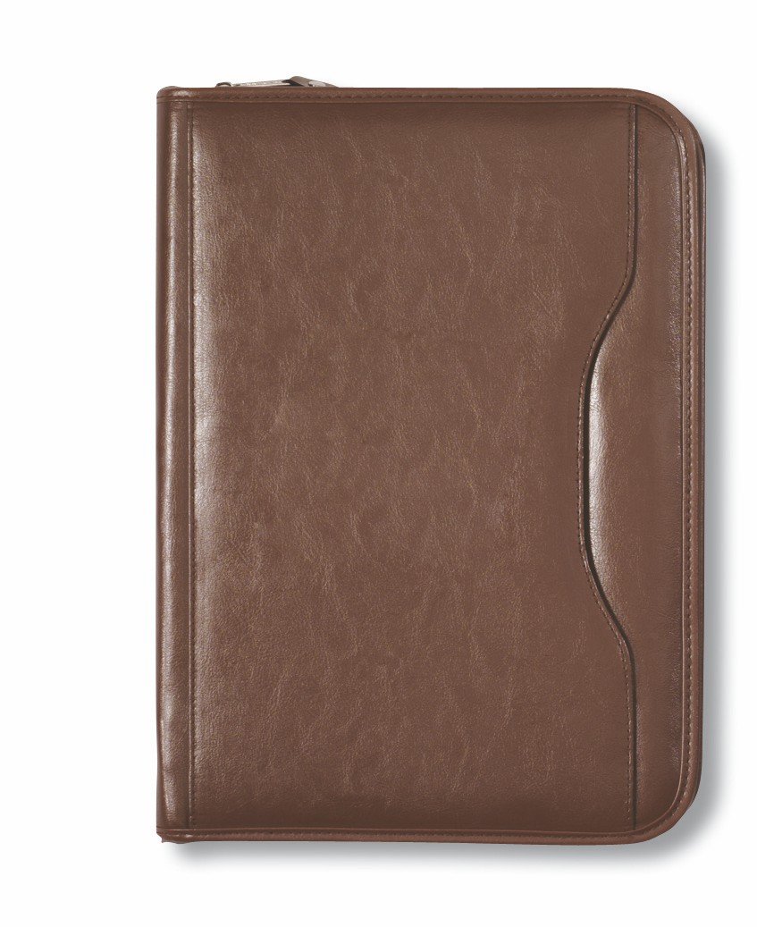 Picture of Deluxe Executive Vintage Leather Padfolio - Brown