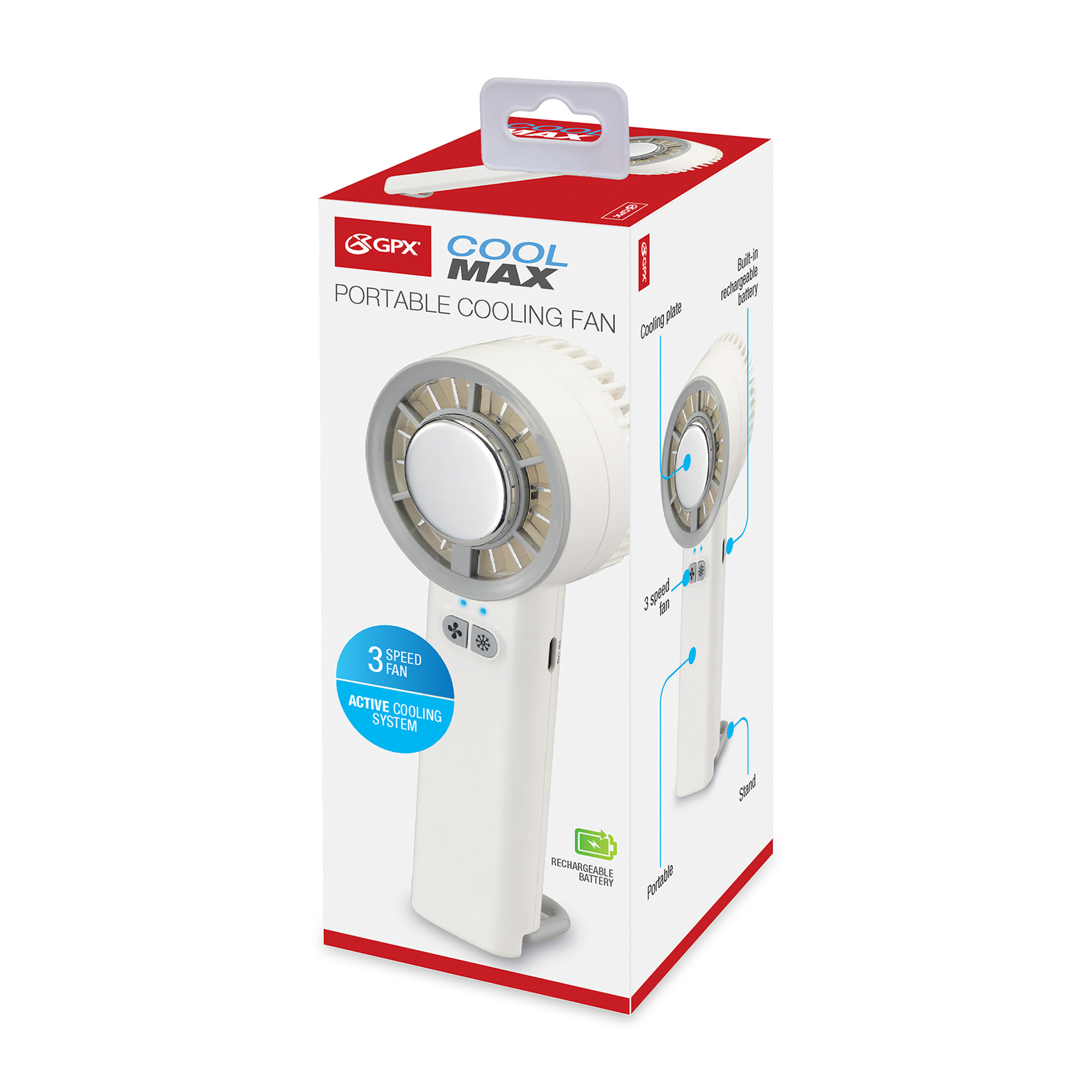 Picture of iLive Cool Max Portable Fan - White