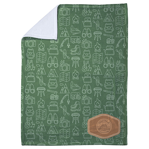 Picture of Silk Touch Blanket 30" x 40" 300GSM Polyester - Full Color