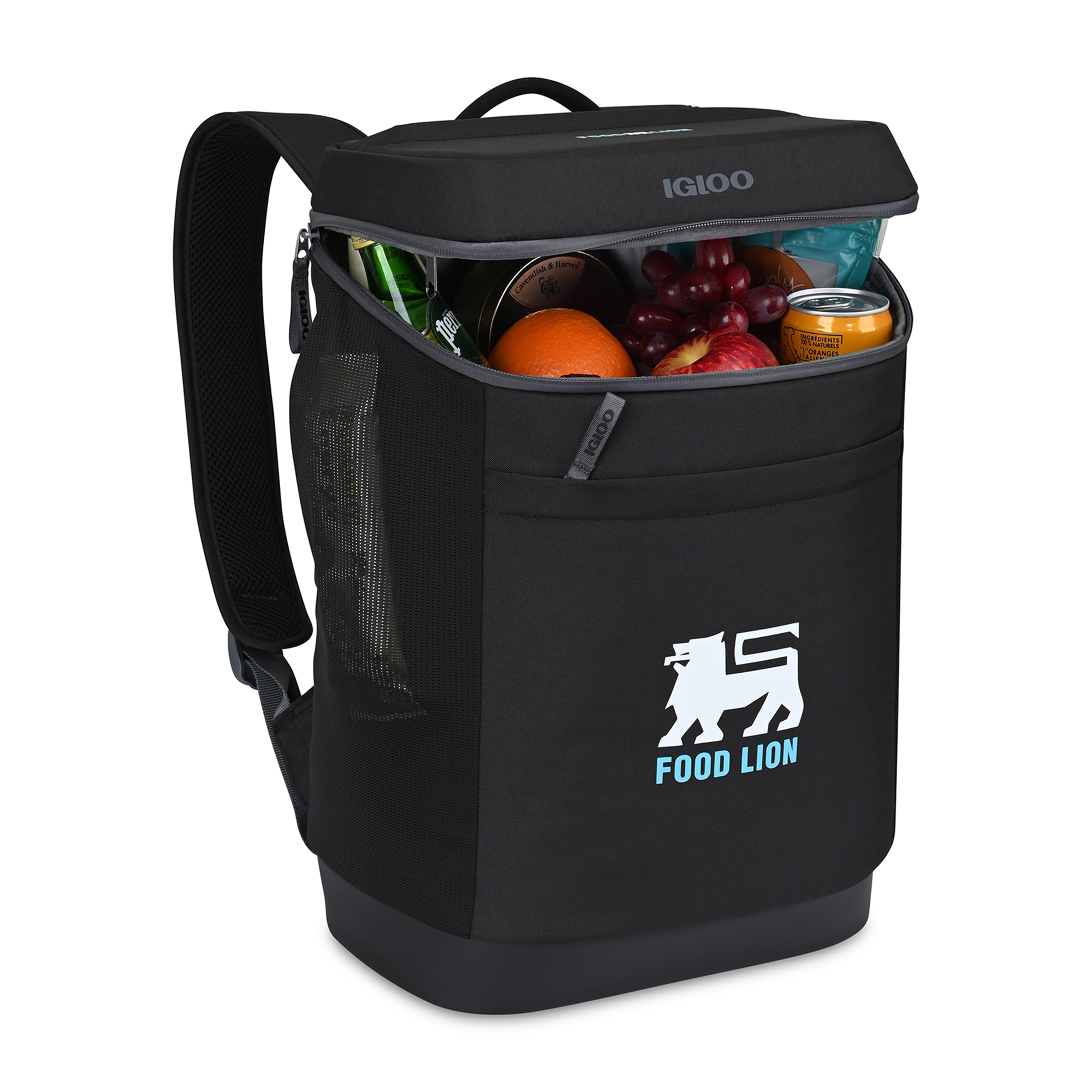 Picture of Igloo Day Chiller Recycled Poly Backpack 24 Can Soft Cooler - Black