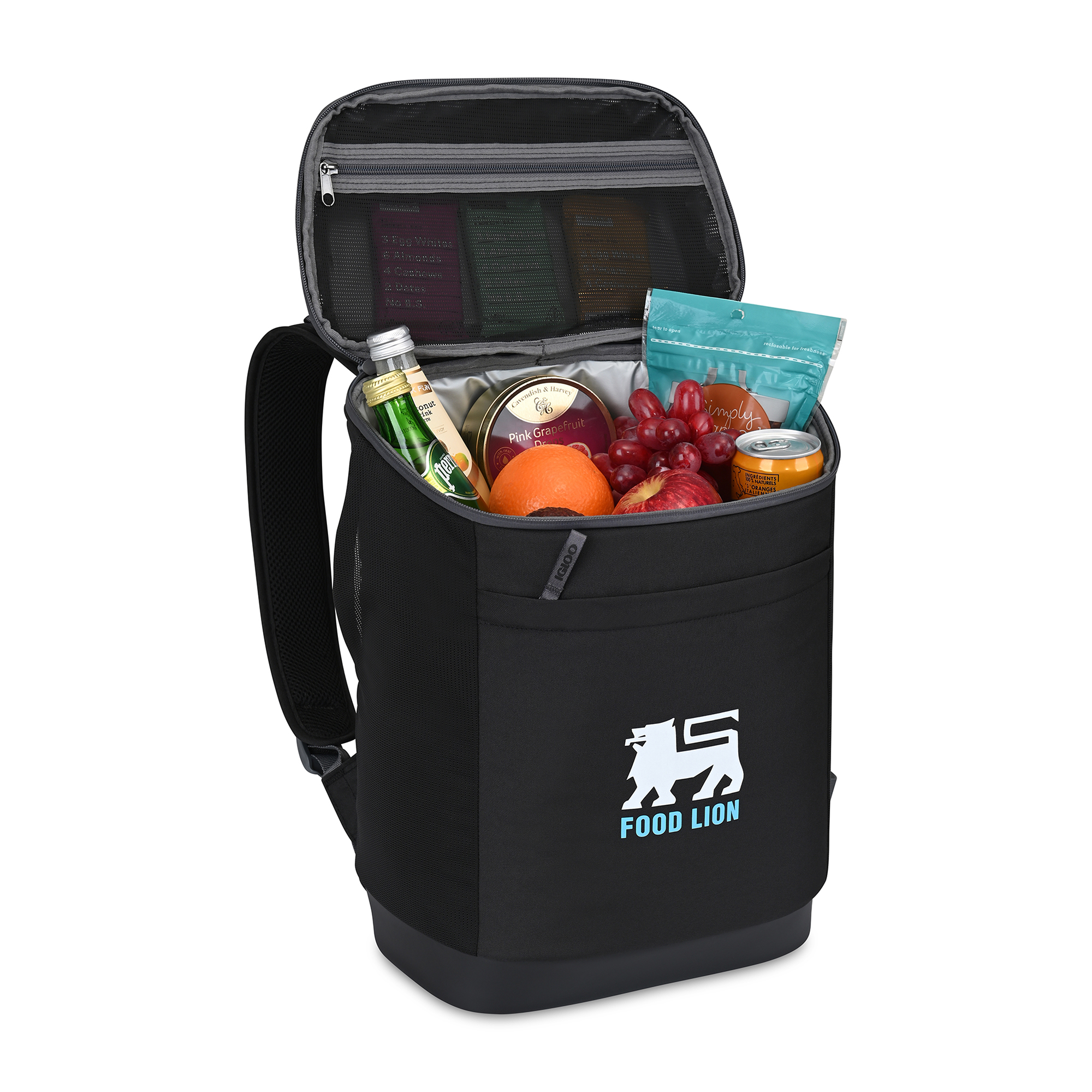 Picture of Igloo Day Chiller Recycled Poly Backpack 24 Can Soft Cooler - Black