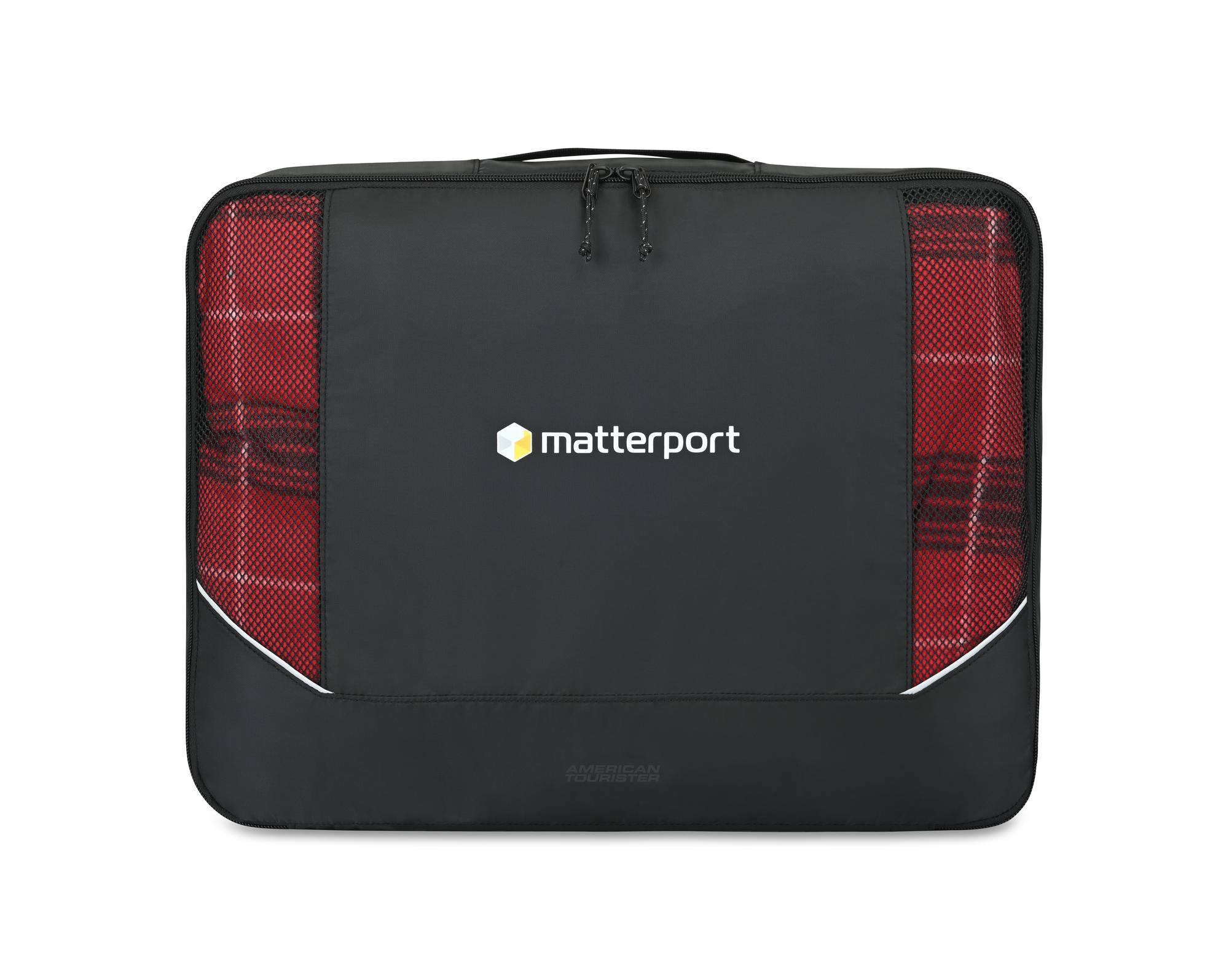 Picture of American Tourister Zoom Turbo Recycled rPET 4 Piece Packing Cube Set - Black
