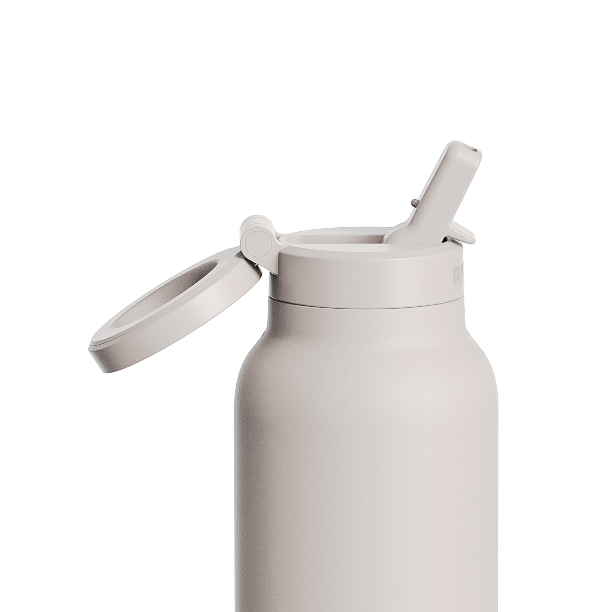 Picture of RINGO Pro Water Bottle with Magnetic Booster Ring - 24 Oz. - Ivory