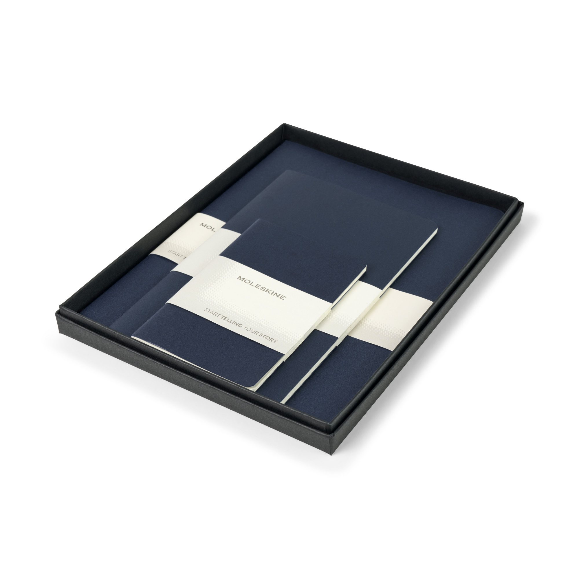 Picture of Moleskine Assorted Cahier Gift Set - Sapphire Blue