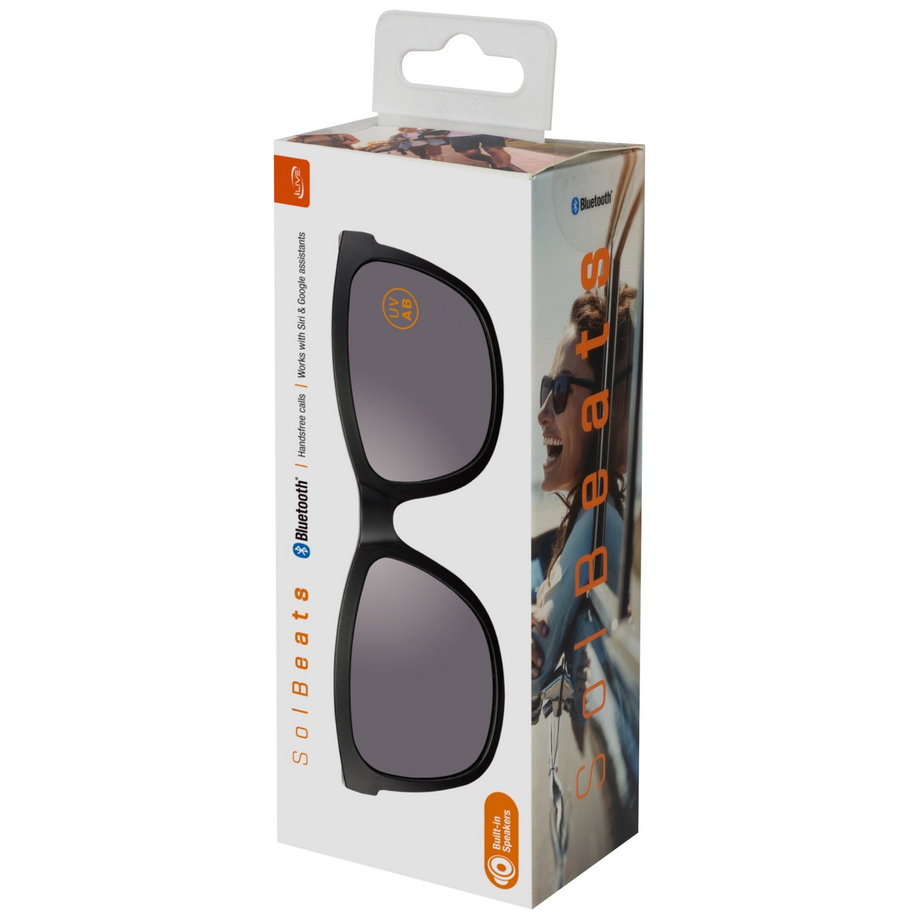 Picture of iLive Sol Beats Bluetooth Sunglasses - Black