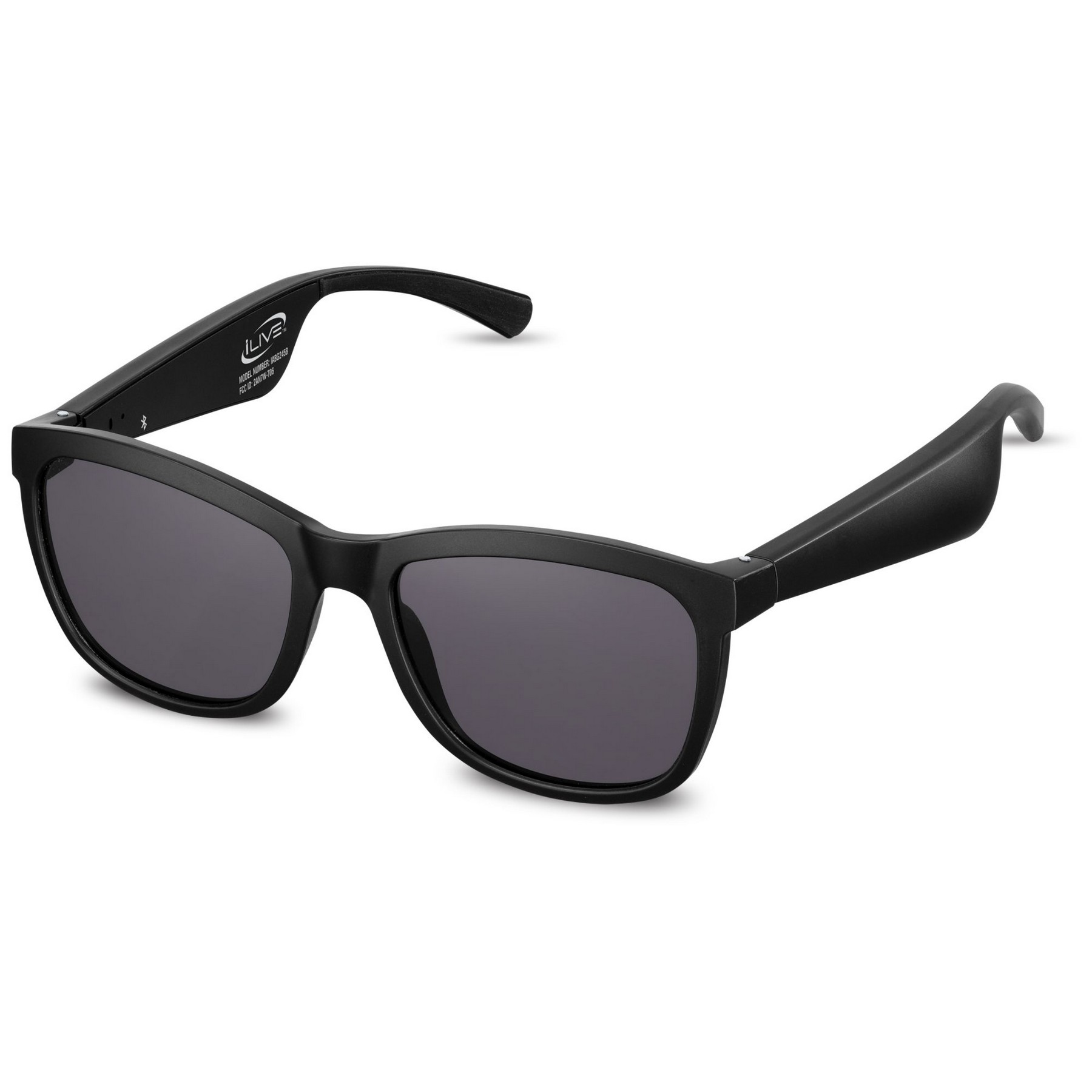 Picture of iLive Sol Beats Bluetooth Sunglasses - Black