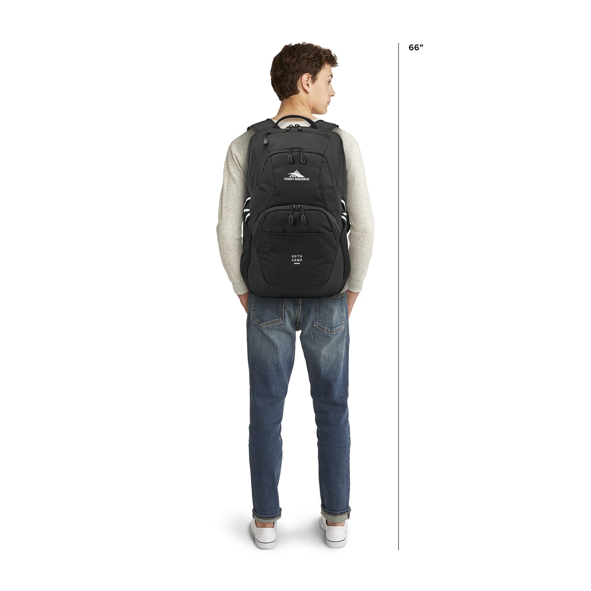 Picture of High Sierra Swoop SG Laptop Backpack - Black