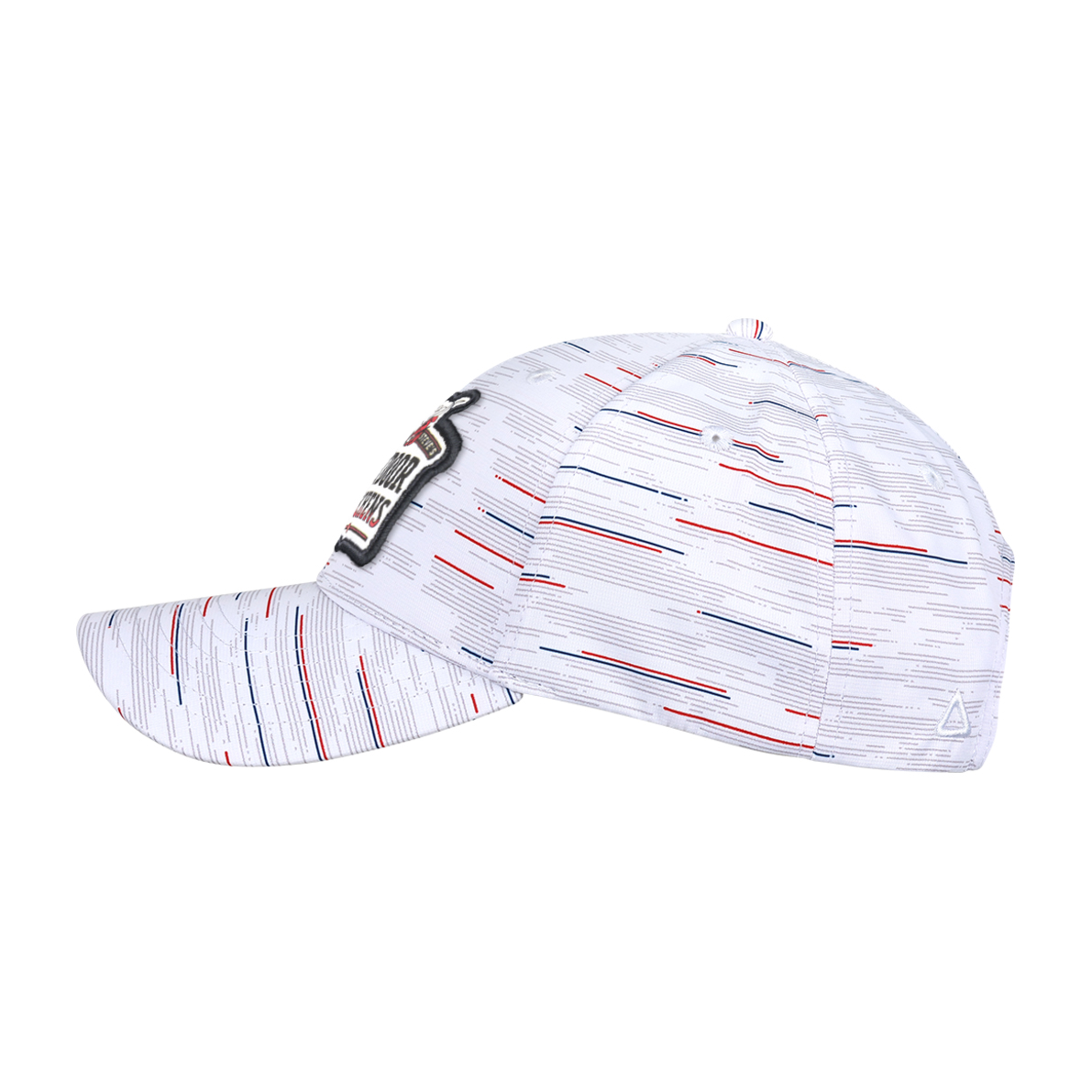 Picture of Ahead The Streaker Performance Cap - White Grey Americana