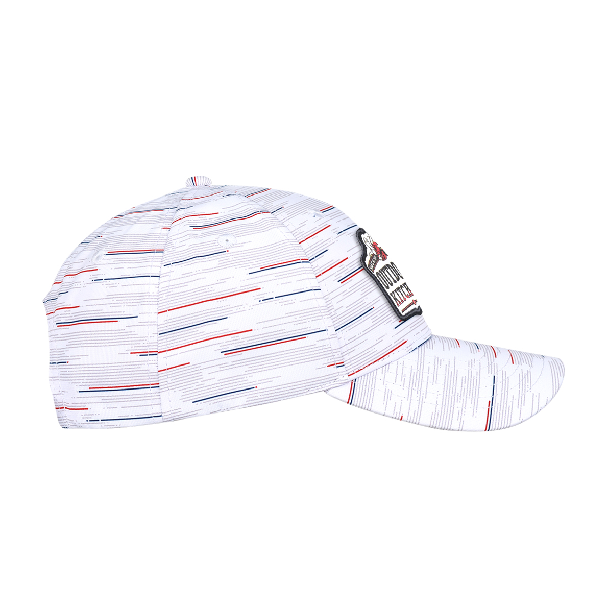 Picture of Ahead The Streaker Performance Cap - White Grey Americana