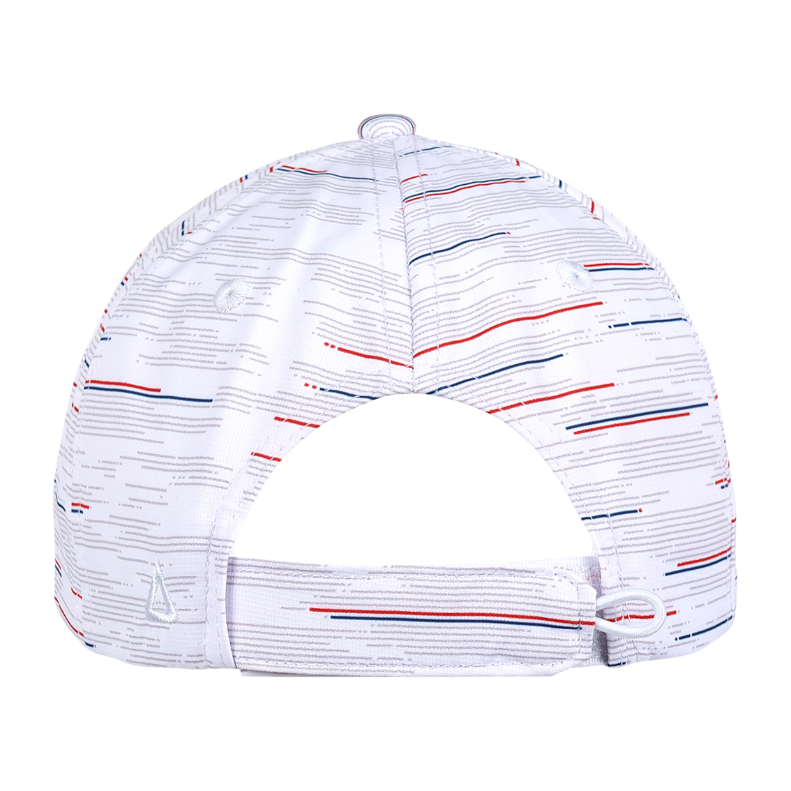 Picture of Ahead The Streaker Performance Cap - White Grey Americana