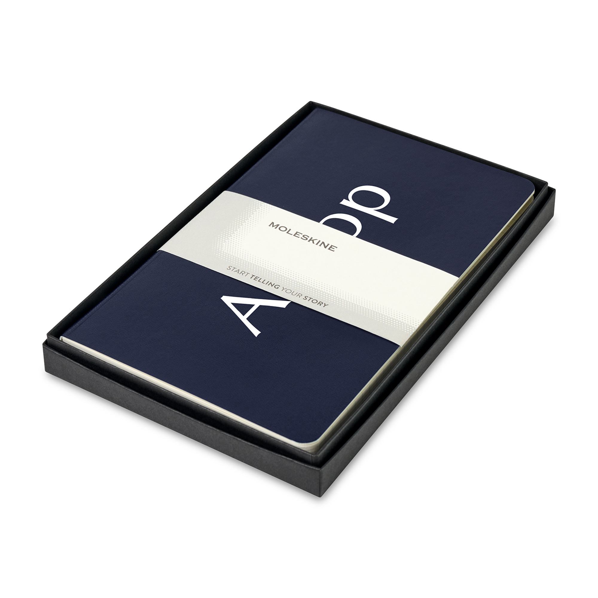 Picture of Moleskine Large Volant Gift Set - Navy Blue